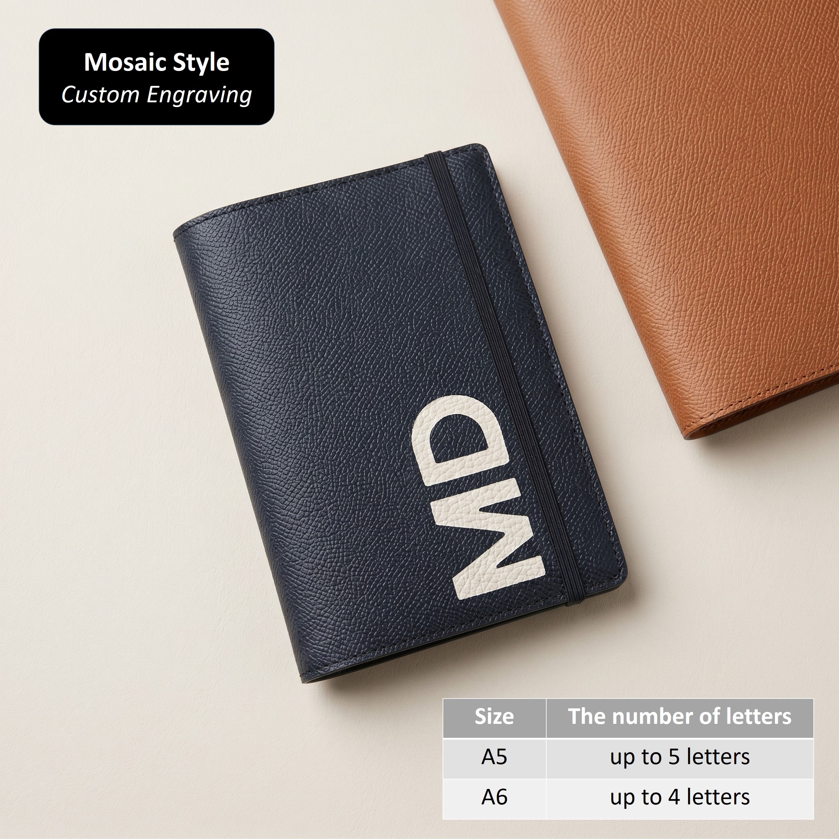 Custom Notebook Cover「SIGNATURE Edition」in Noblessa Leather