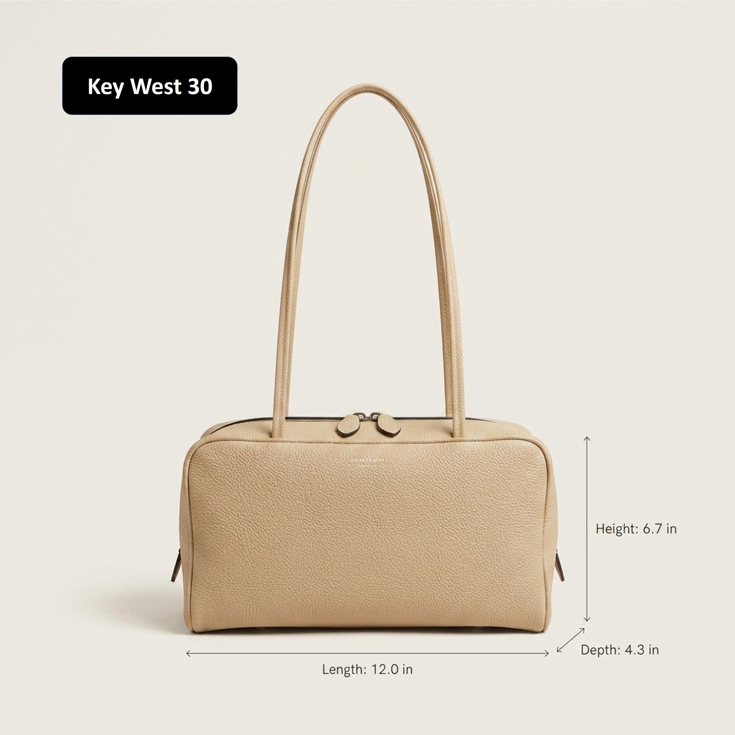 Keywest Bag 30 | Premium Perlinger Shrunken Calf Leather Tote