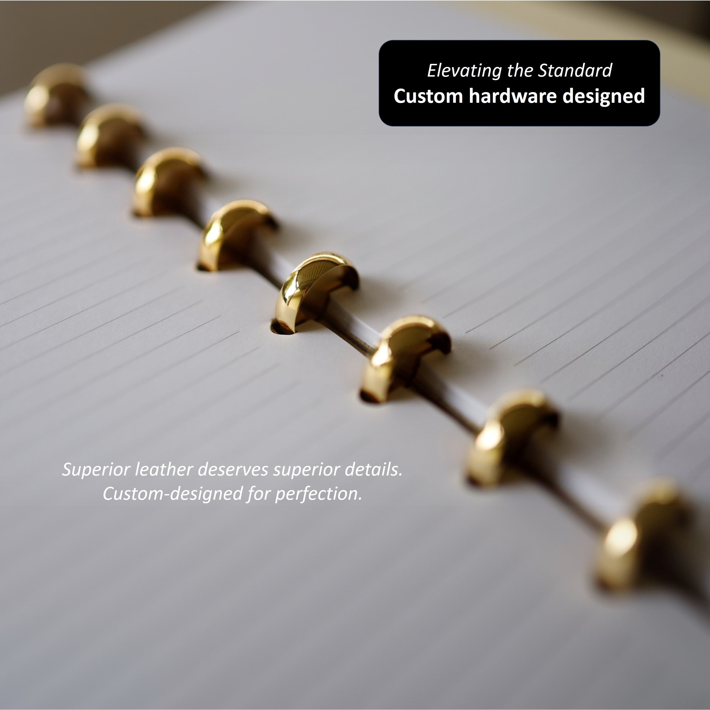 Discbound Planner in German Noblessa Leather