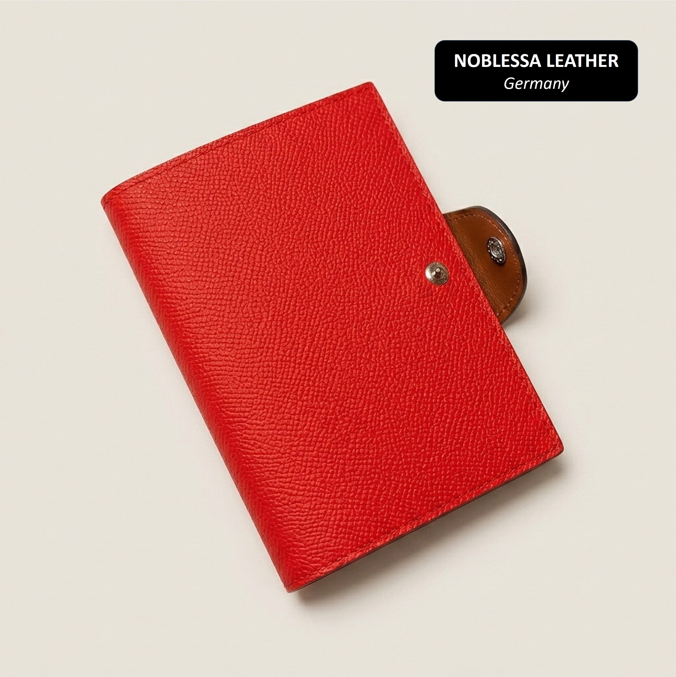 German Noblessa Leather Passport Cover