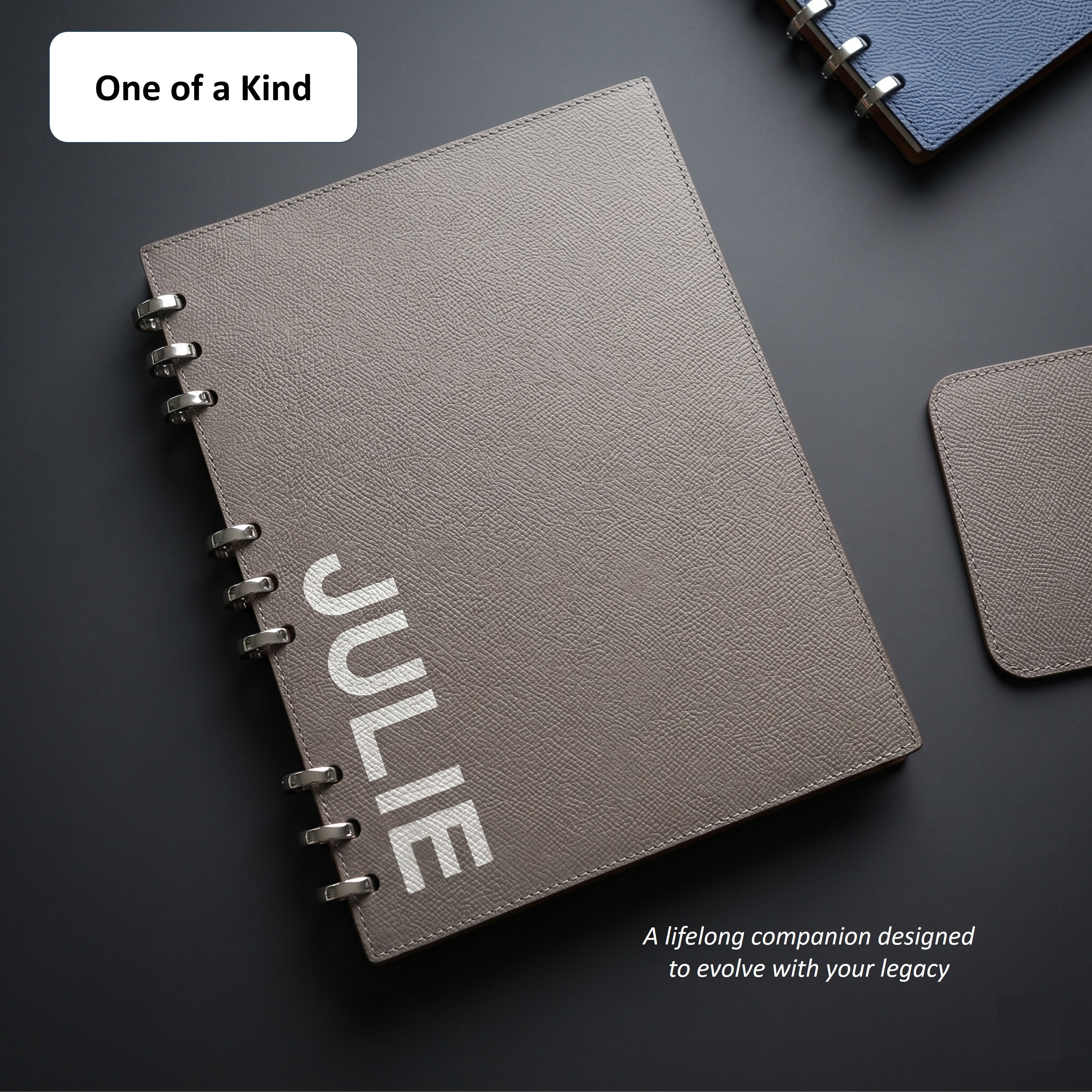 「Signature」Edition Smart Ring Binder in German Noblessa Leather