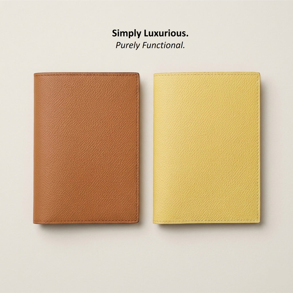 German Noblessa Leather Passport Cover (Slim Edition)