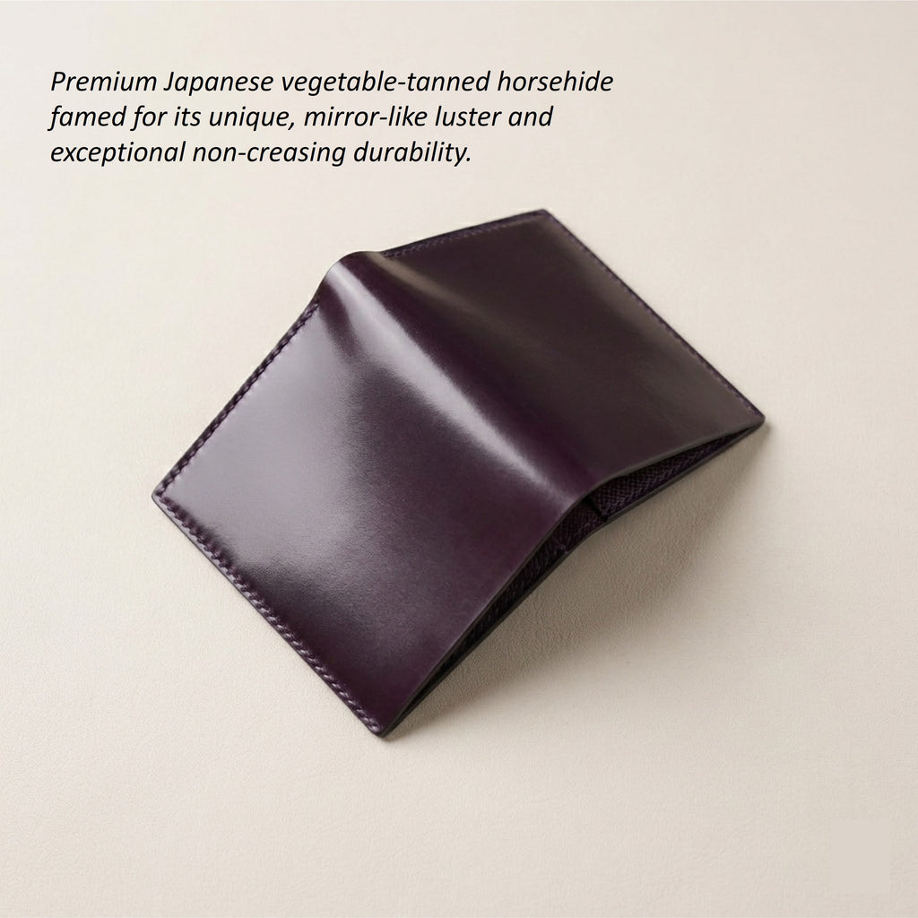 Tyrian Wallet - Shell Cordovan