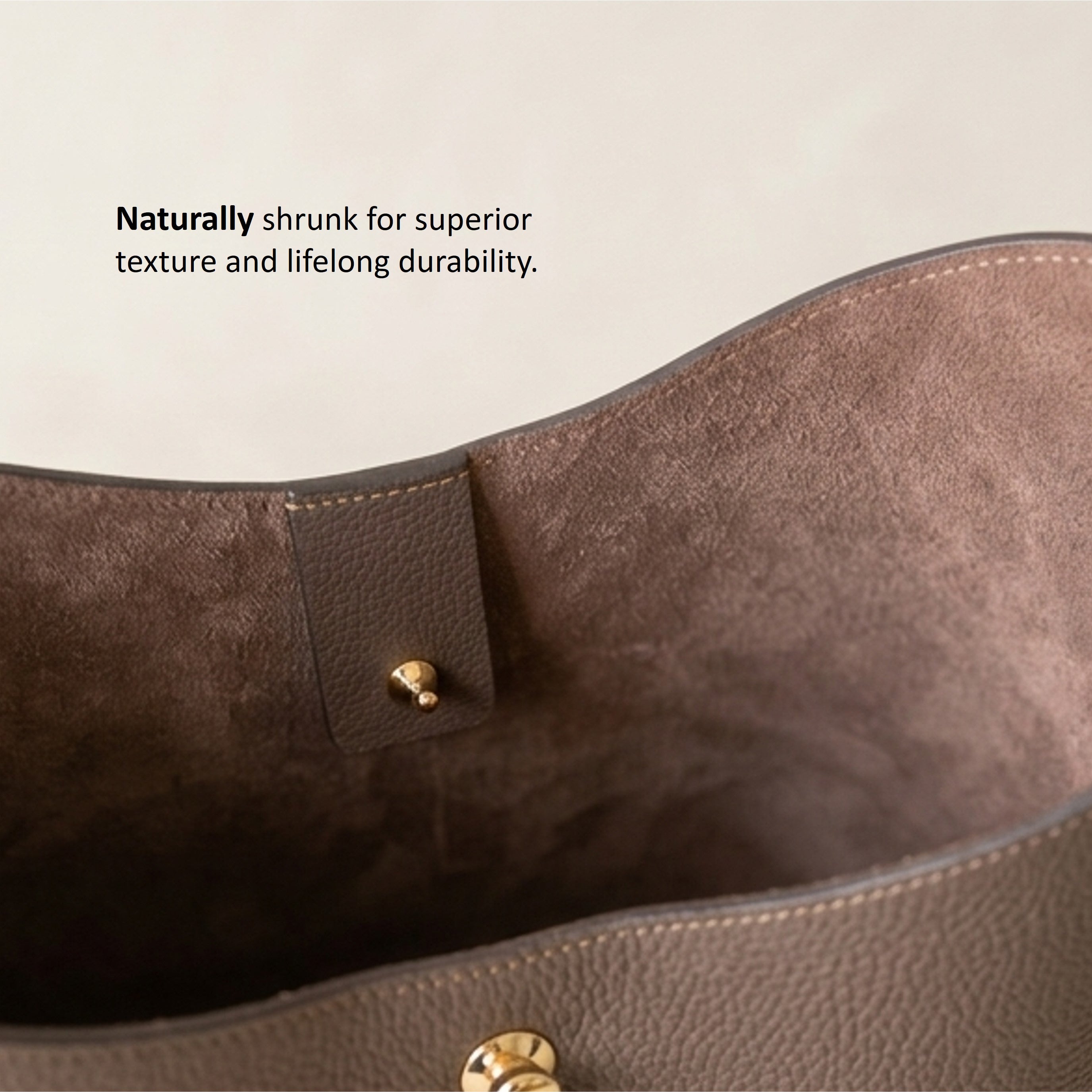 Vela 25 | German Togo Leather Tote