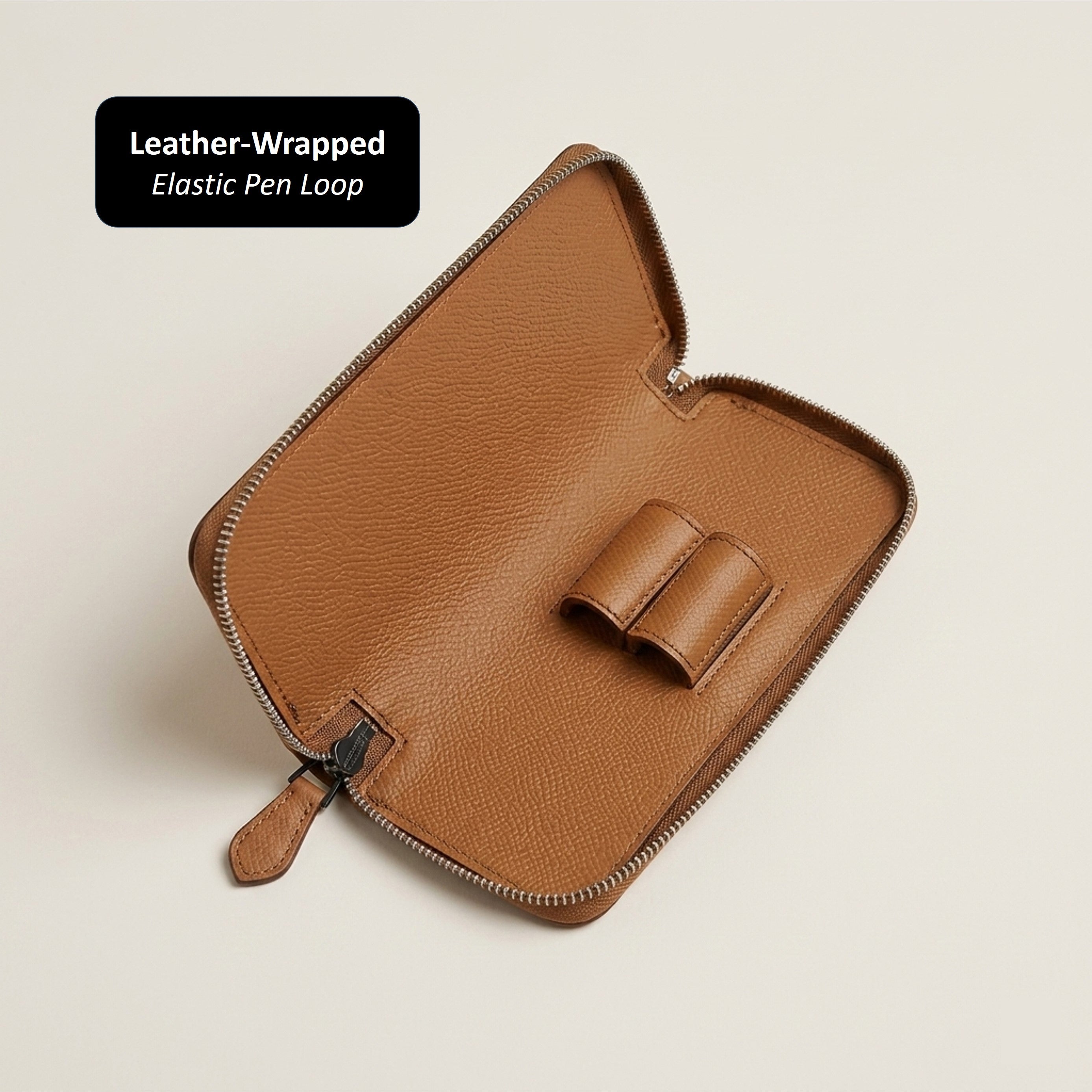 Perlinger Noblessa Leather Double Pen Case