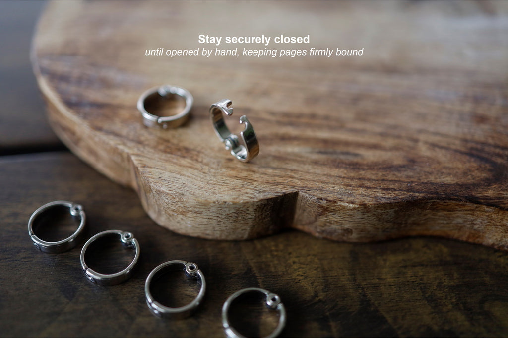 Smart Rings for Loose leaf Notebooks