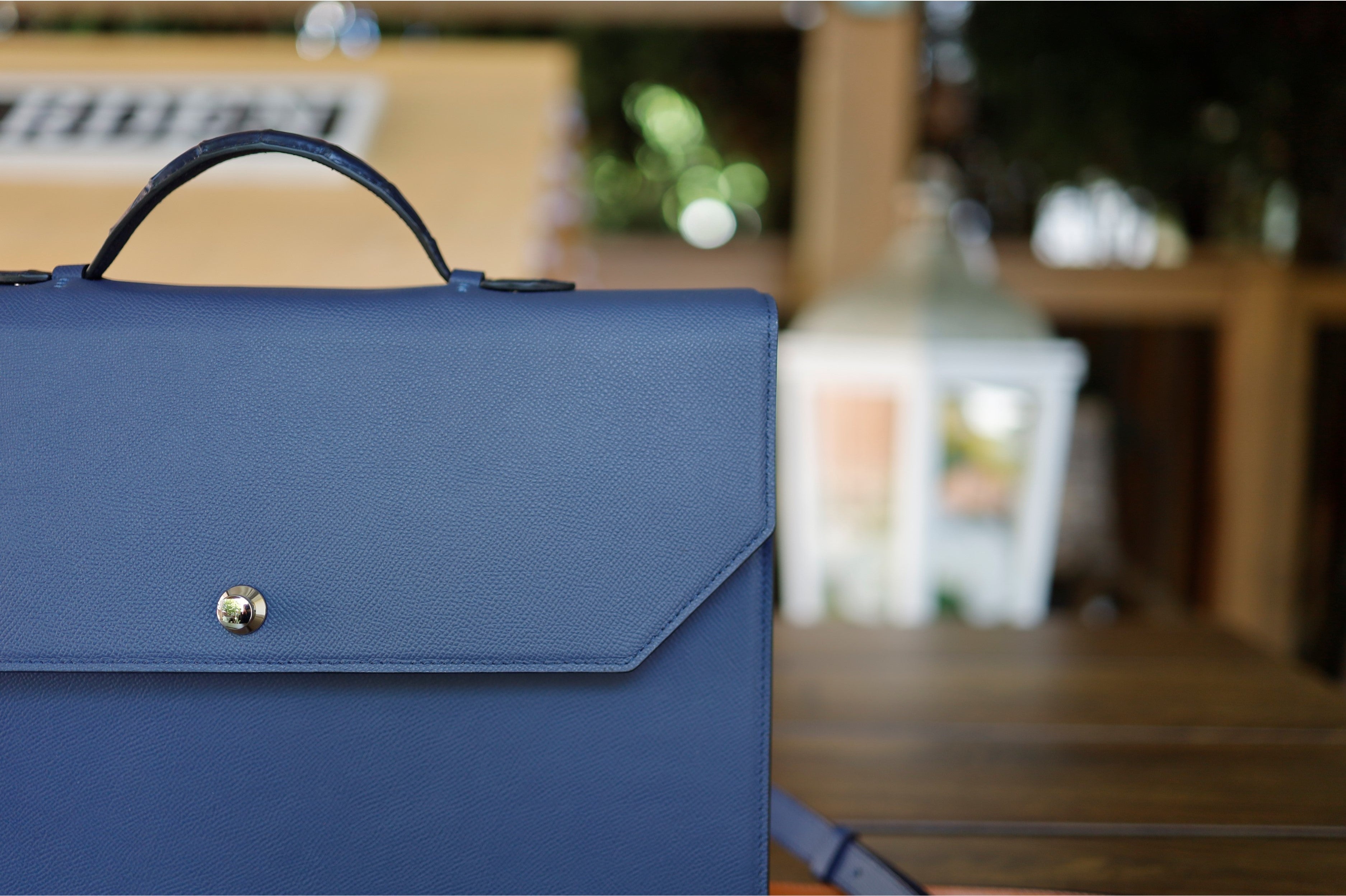 California with leather strap (Epsom Leather)