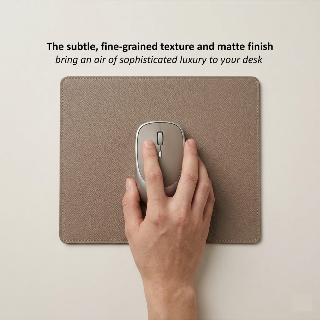 German Noblessa Leather Mouse Pad