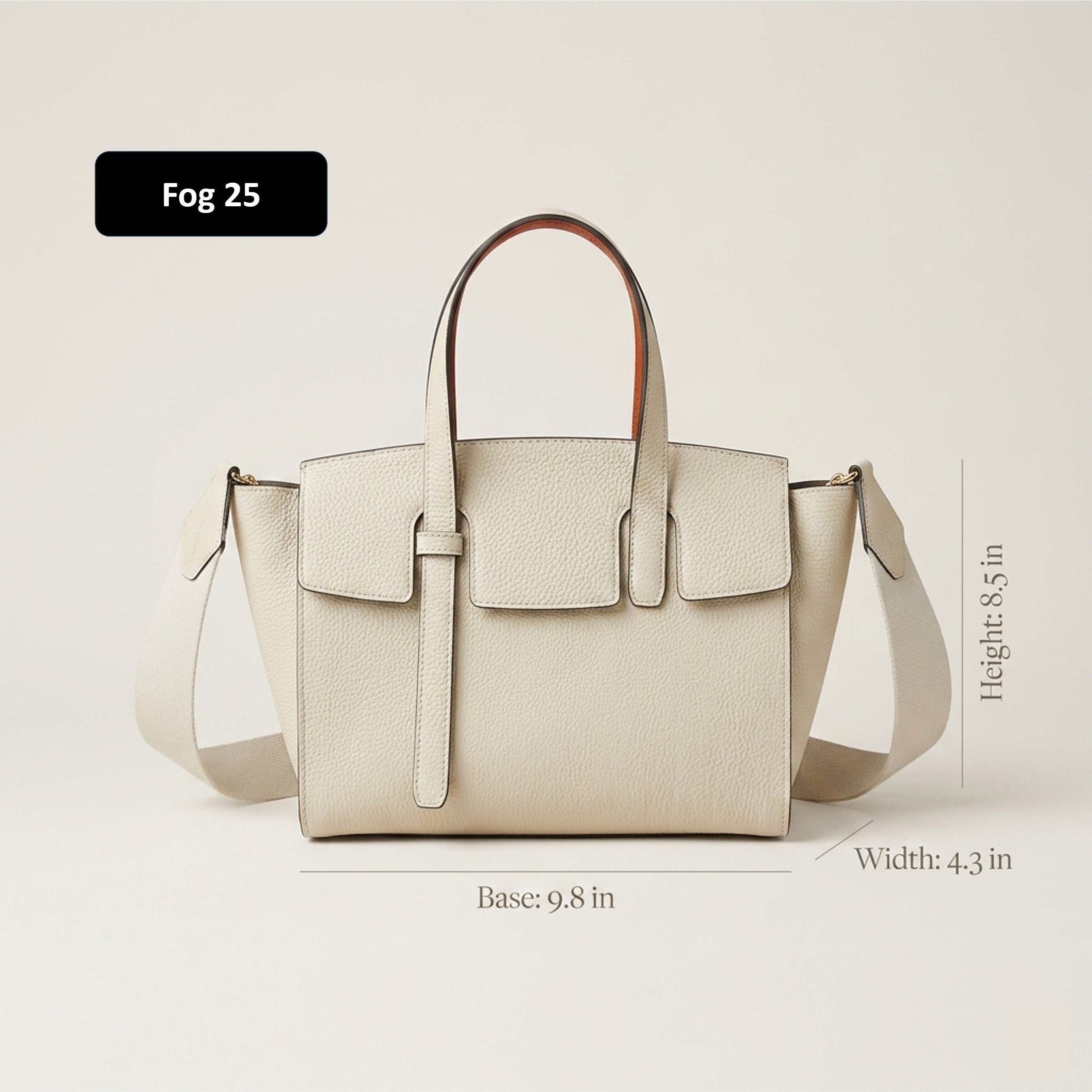 Fog Bag 25 | German Togo Leather Tote