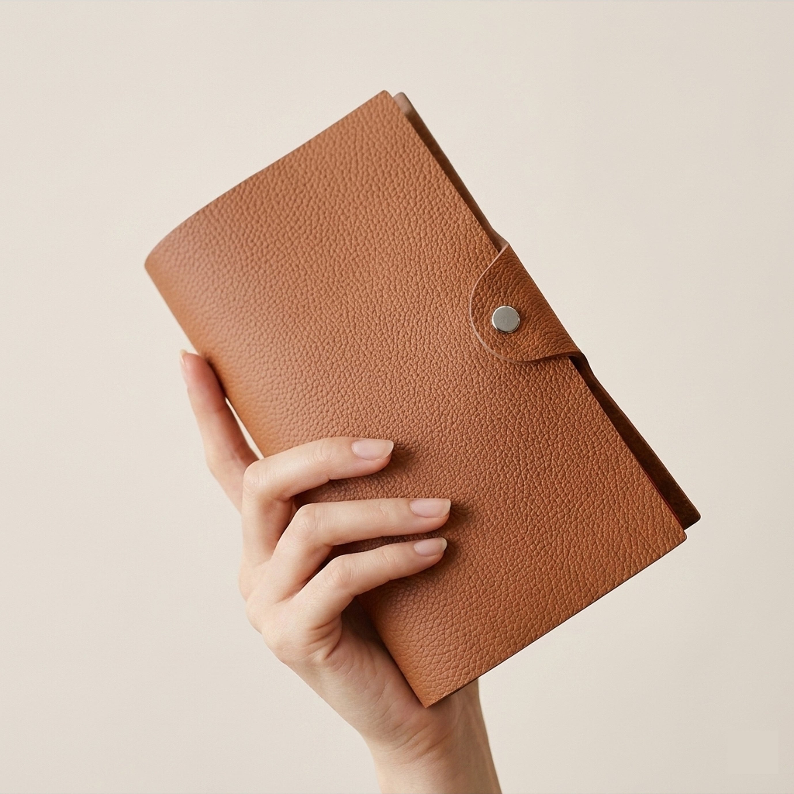 A6 Journal in German Togo Leather