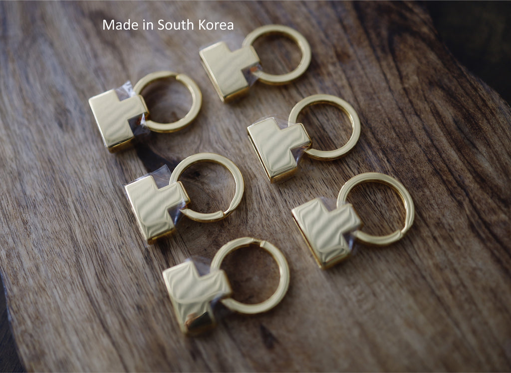 Key Fob Hardware (Gold/Silver)