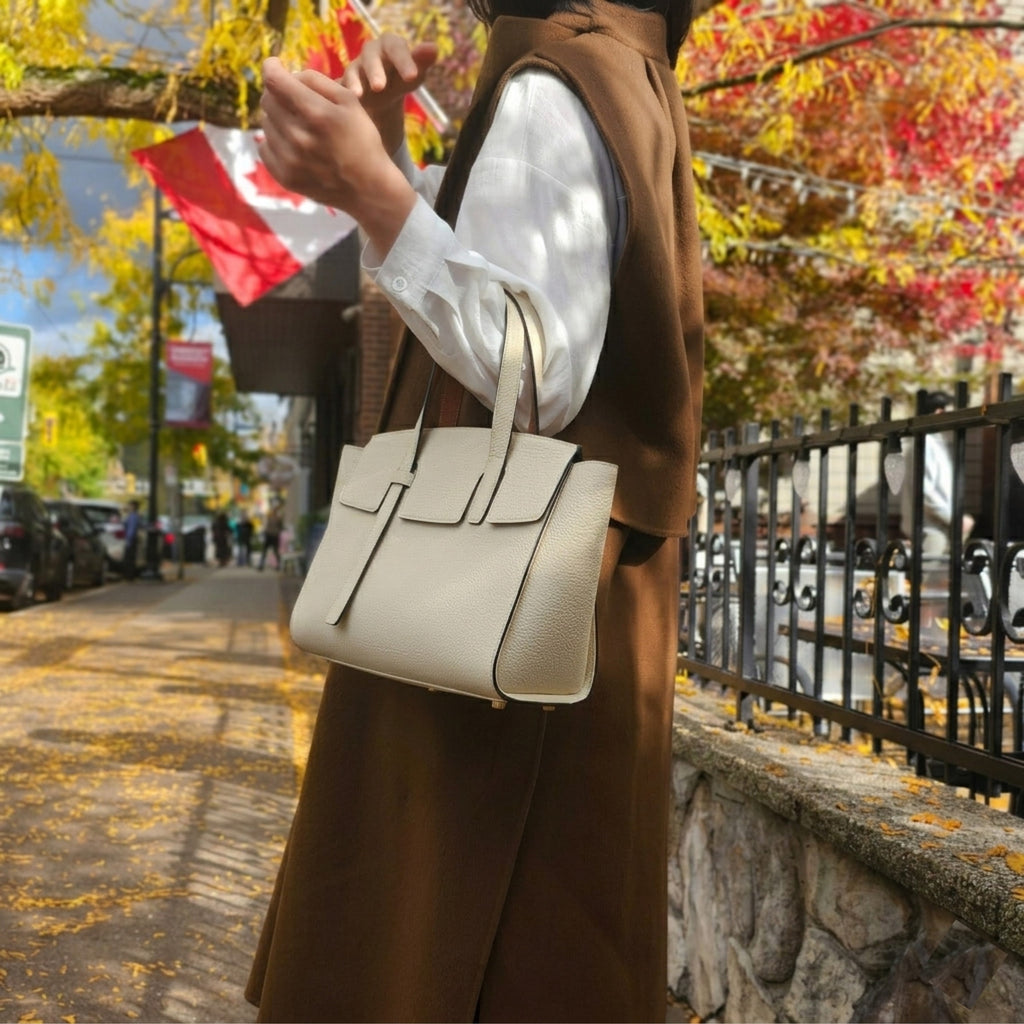 Fog Bag 25 | German Togo Leather Tote