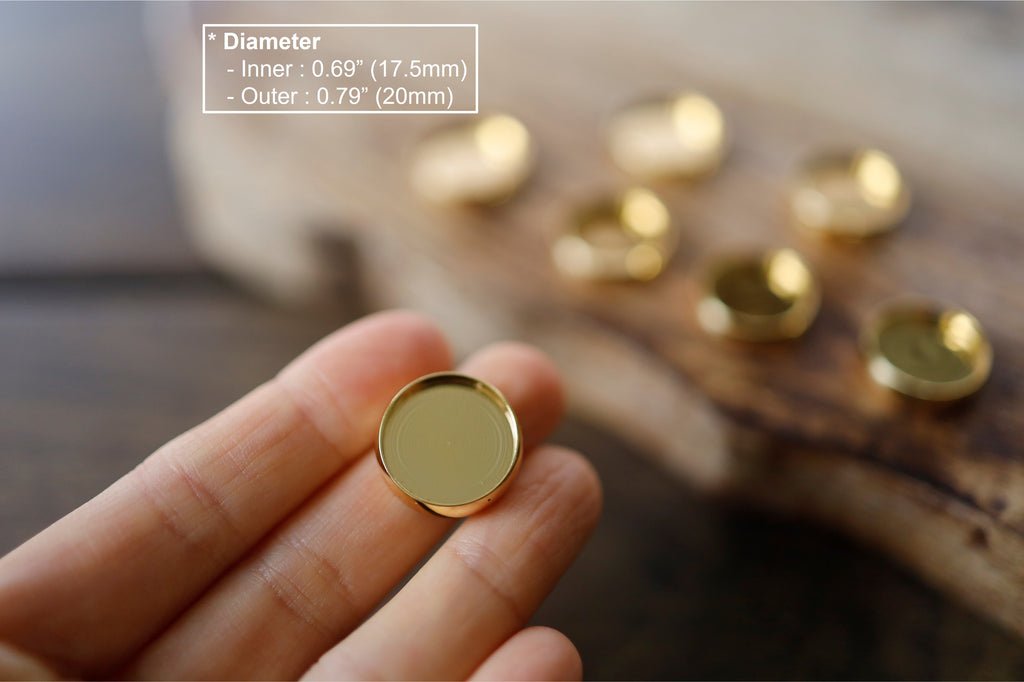 Discs for Disc-bound Notebooks (Solid Brass)