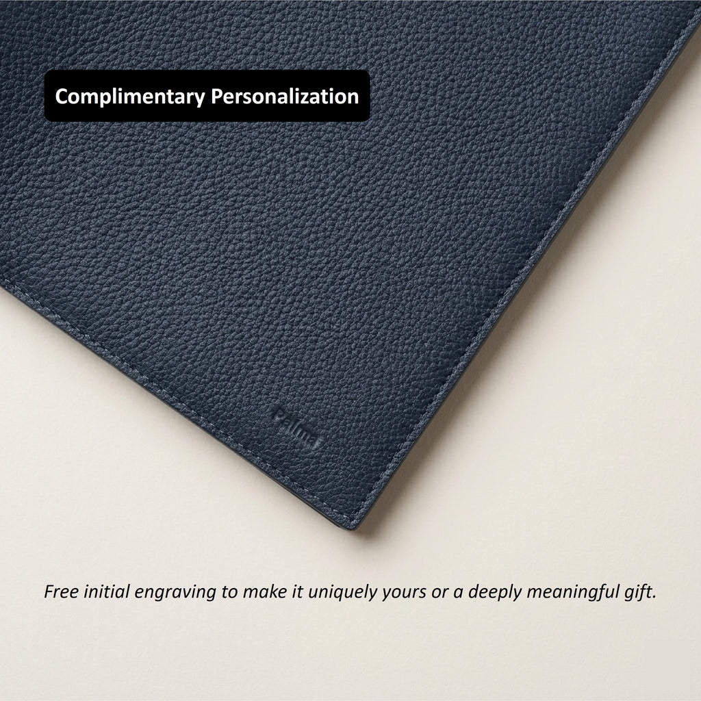 Minimalist Standard Leather Bible Cover - German Togo Leather