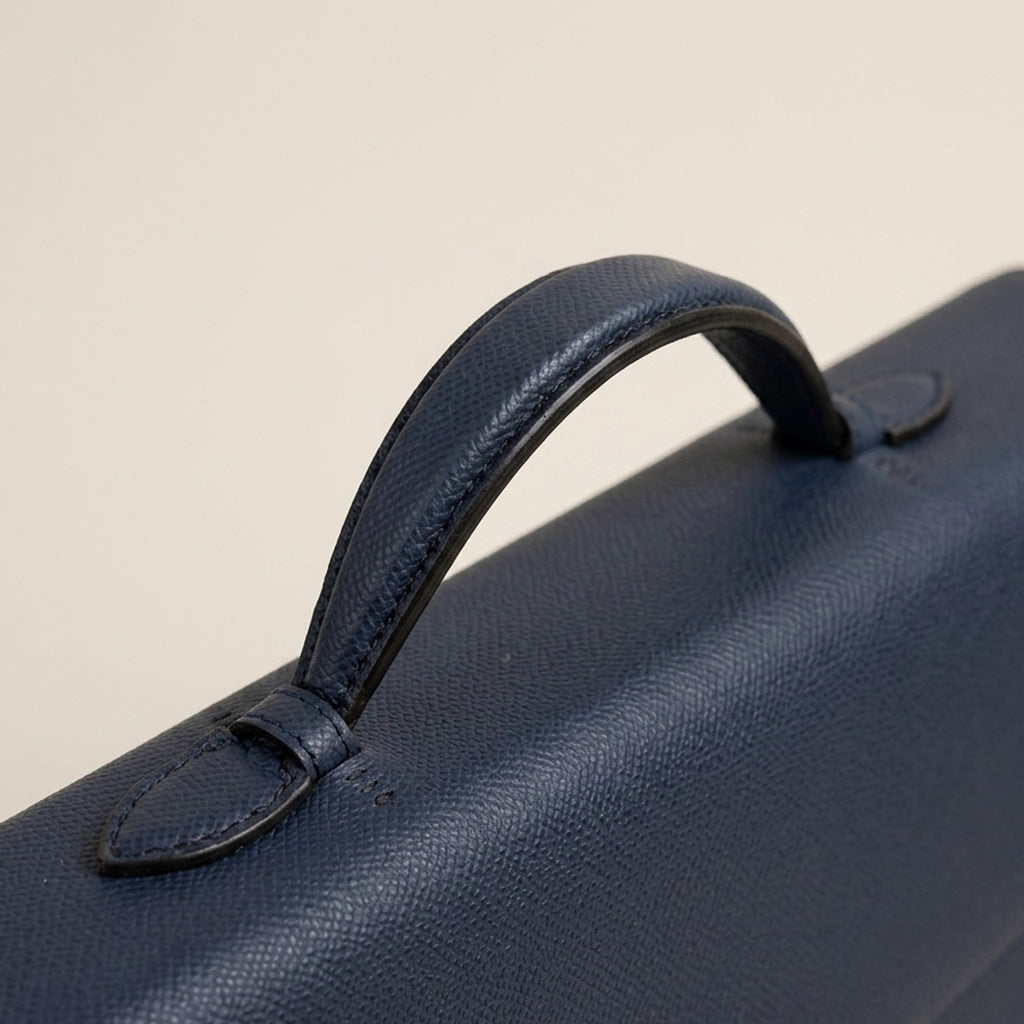 The Vertex: Bespoke Noblessa Leather Briefcase