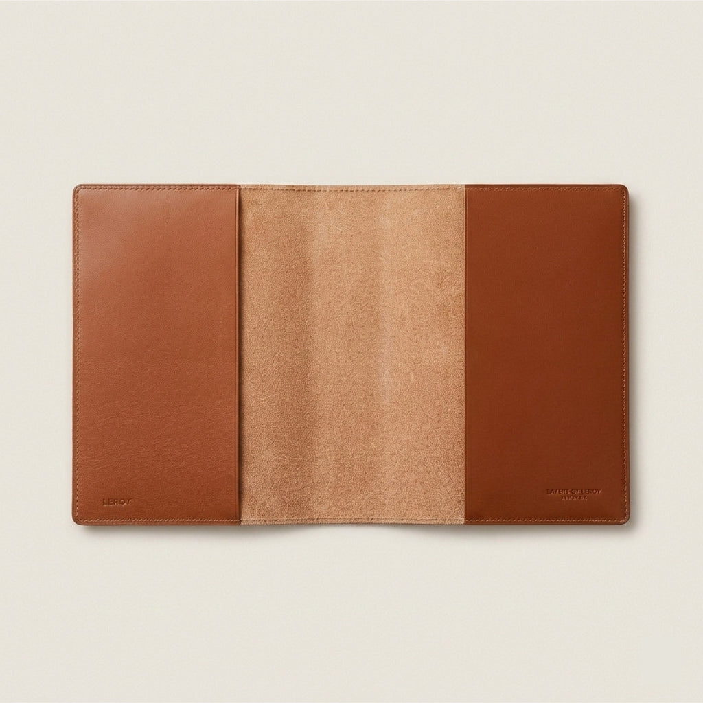 Minimalist Standard Leather Bible Cover - Italian Walpier Vacchetta