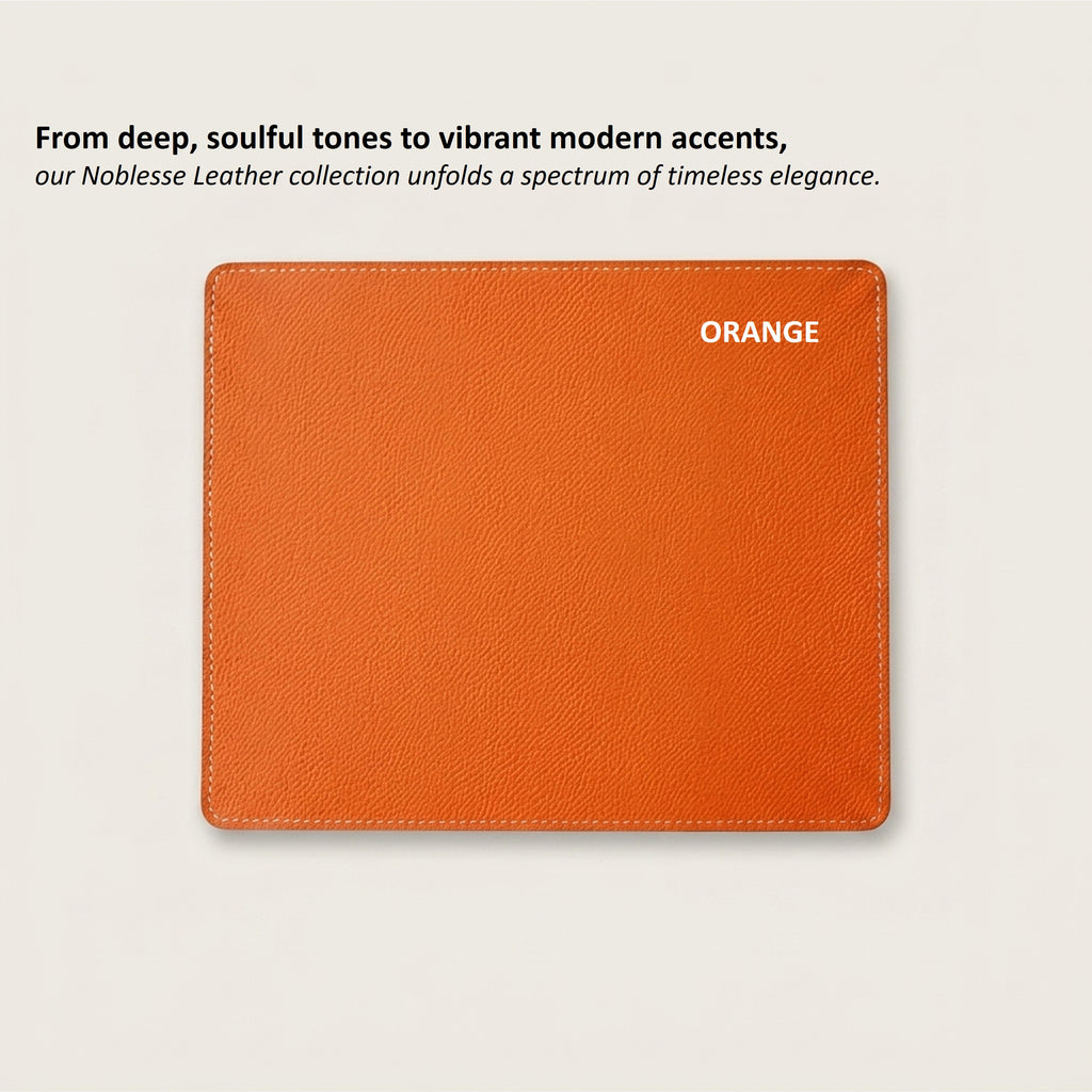German Noblessa Leather Mouse Pad