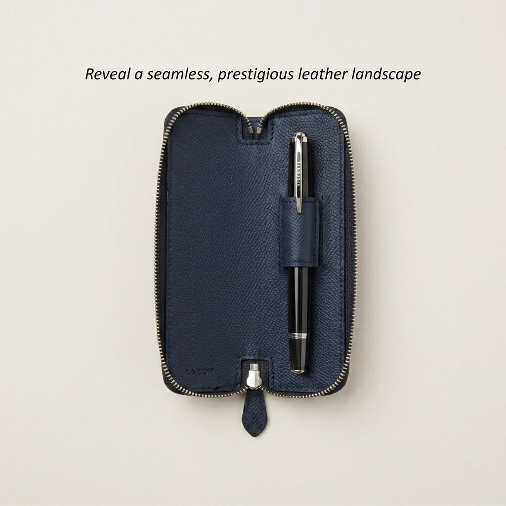Perlinger Noblessa Leather Single Pen Case