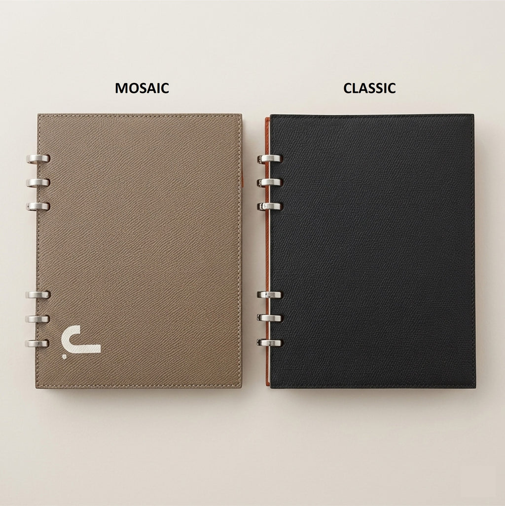 「Signature」Edition Smart Ring Binder in German Noblessa Leather
