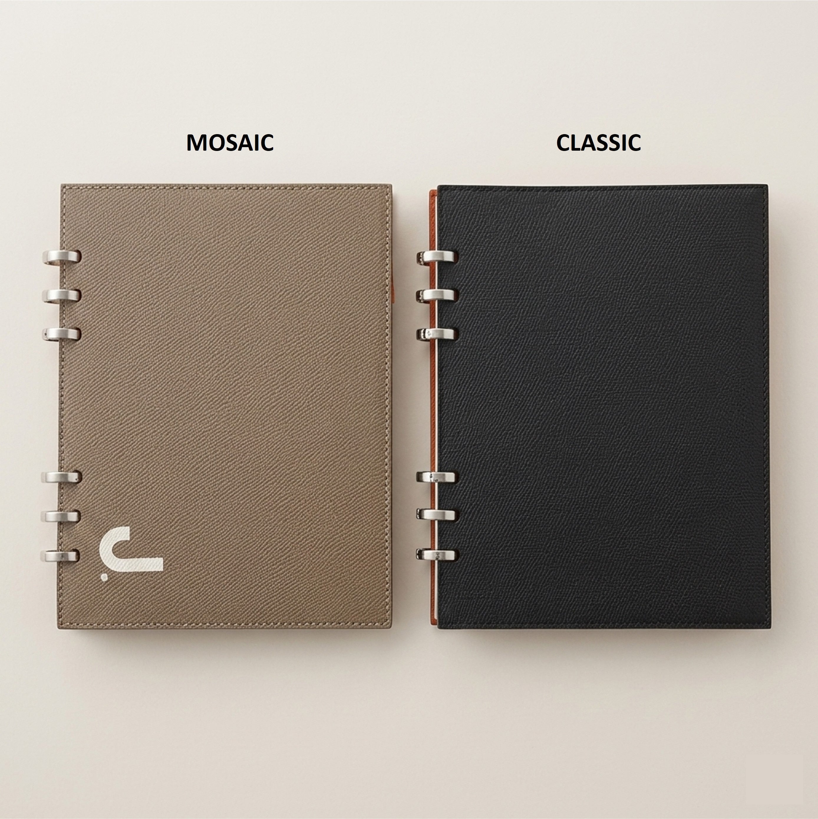 「Signature」Edition Smart Ring Binder in German Noblessa Leather