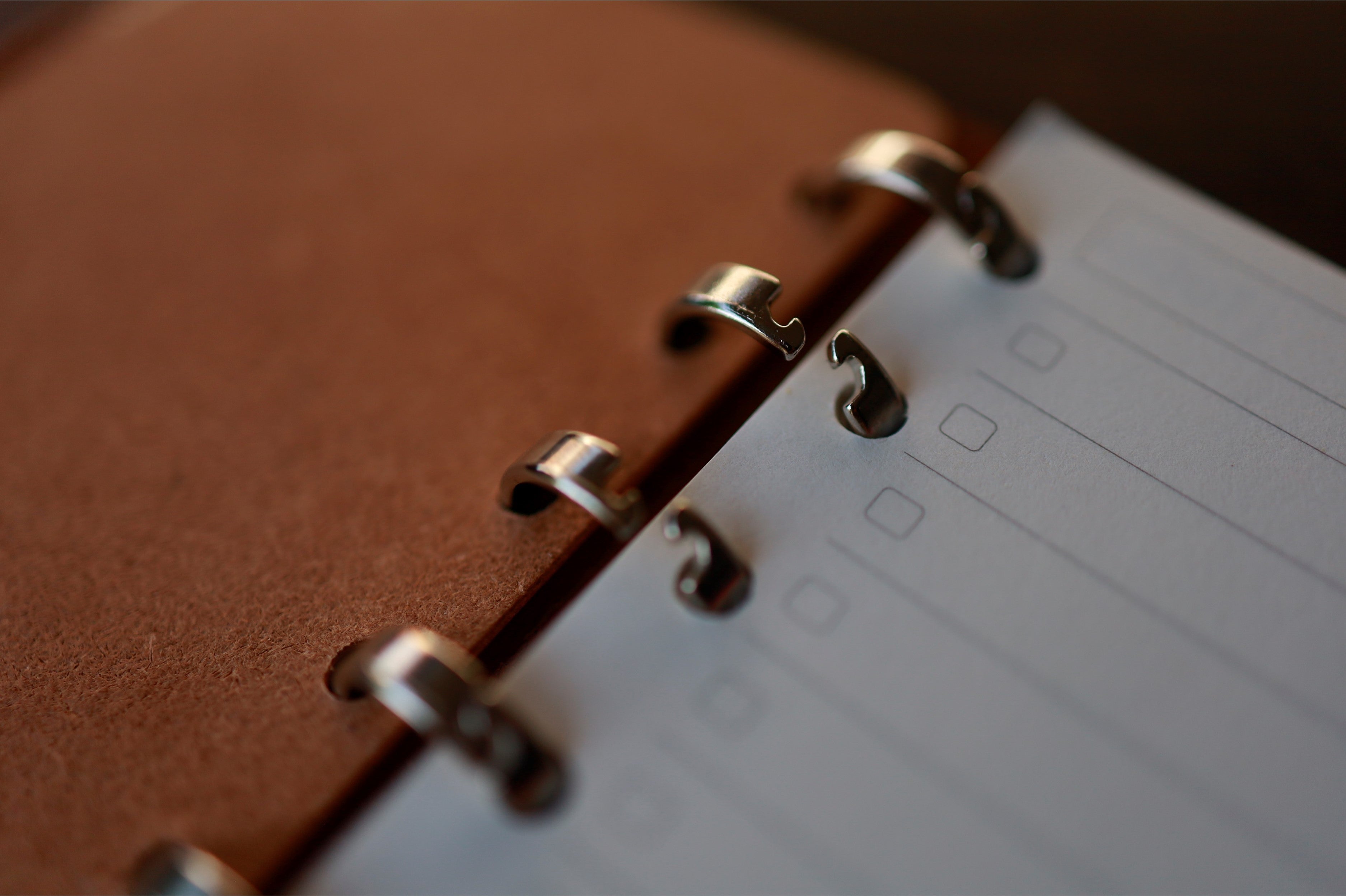 Smart Rings for Loose leaf Notebooks