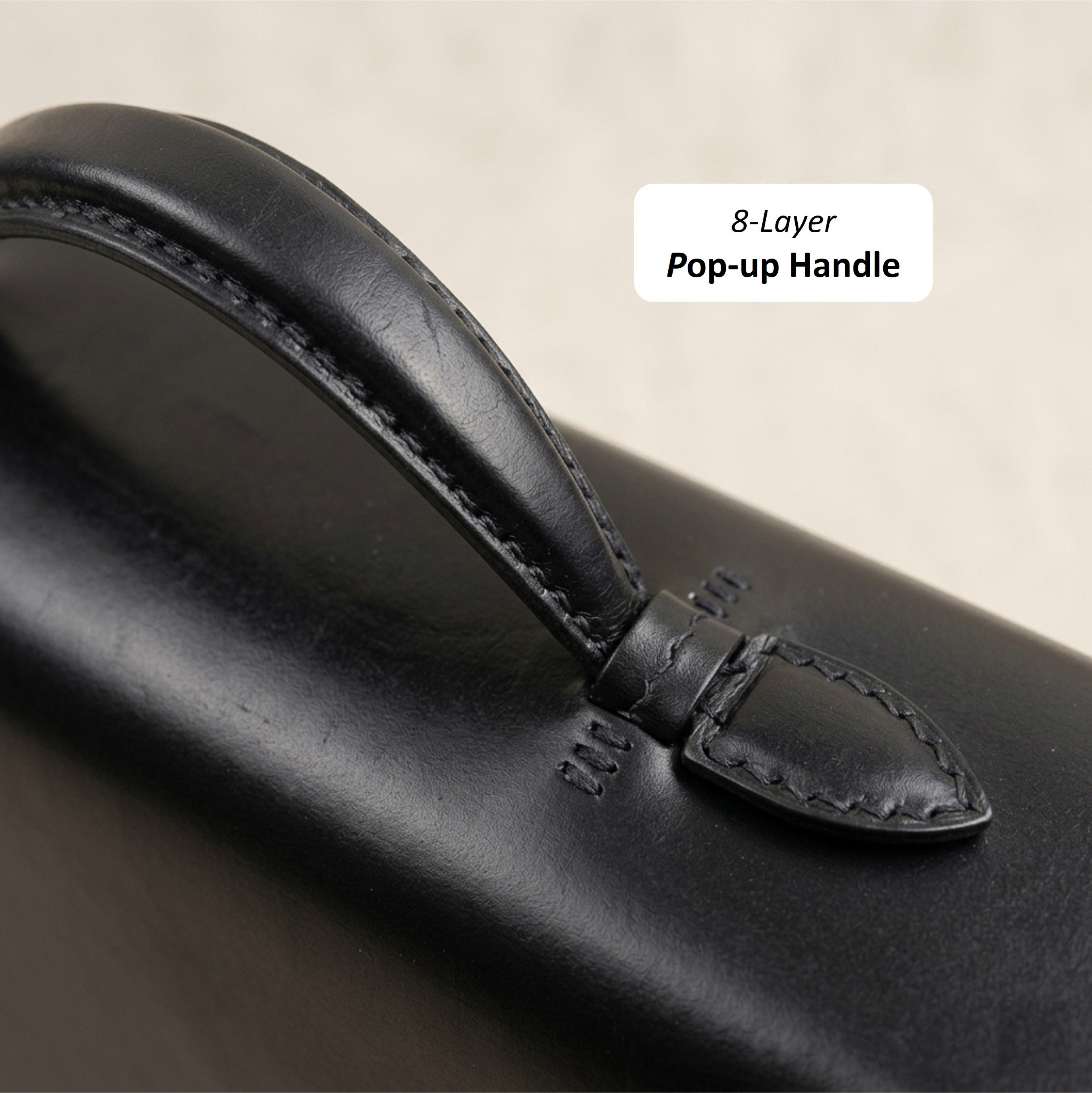 The Origin: Bespoke Bridle Leather Briefcase
