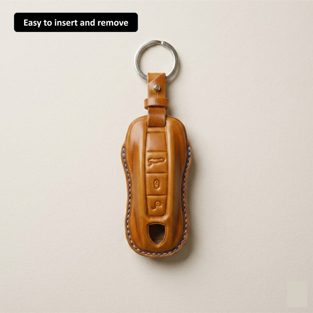 Porsche Key Fob Case | Shinki Shell Cordovan