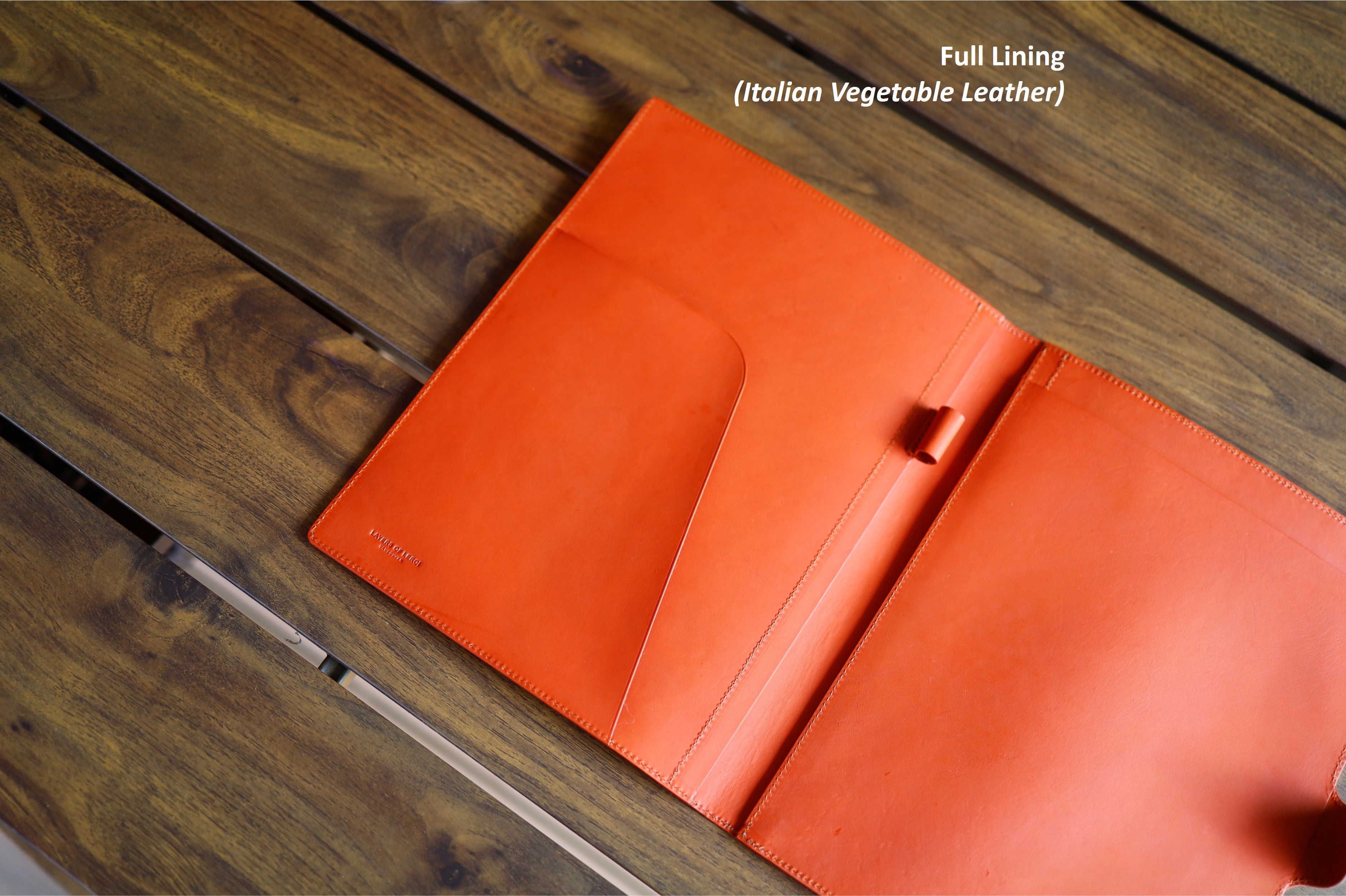 Legal Pad Portfolio (German Noblessa Leather)