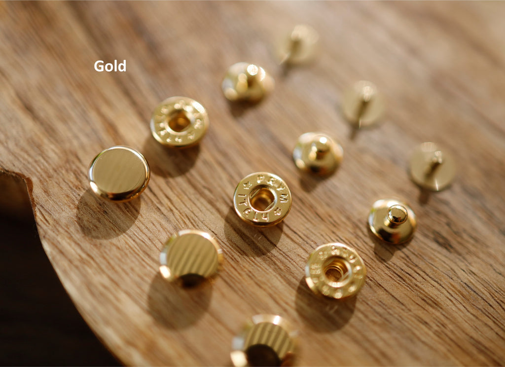 PRYM Snap Buttons (Gold/Silver/Brass)