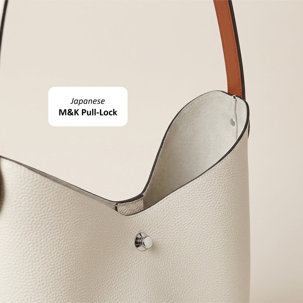 Vela 28 | German Togo Leather Tote