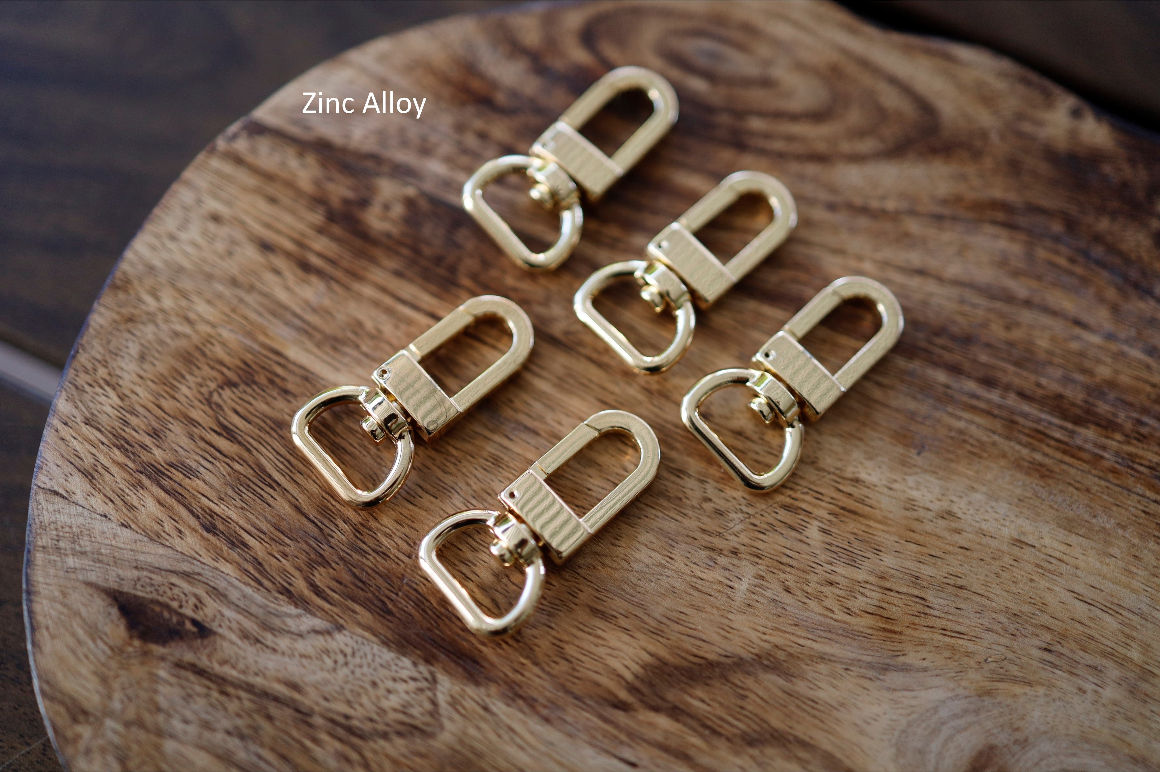 Swivel Clasps (Gold, 1.73” X 0.87”)