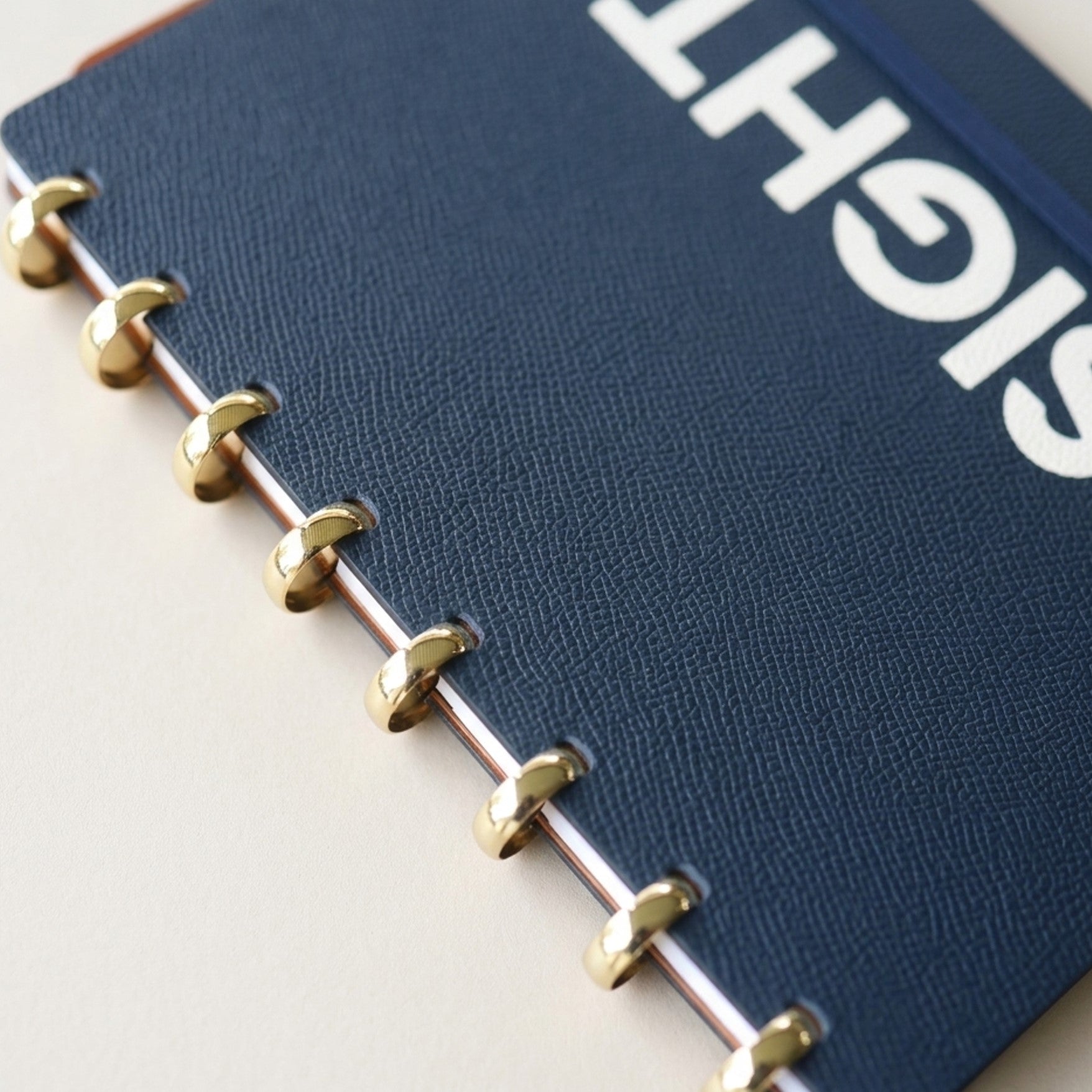 「INSIGHT」Edition Discbound Planner in German Noblessa Leather