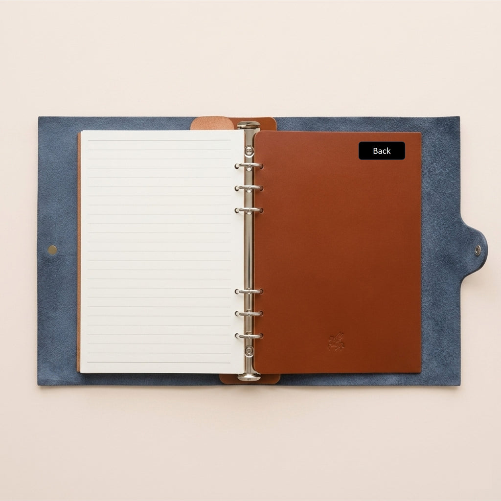A5 Journal in  German Togo Leather