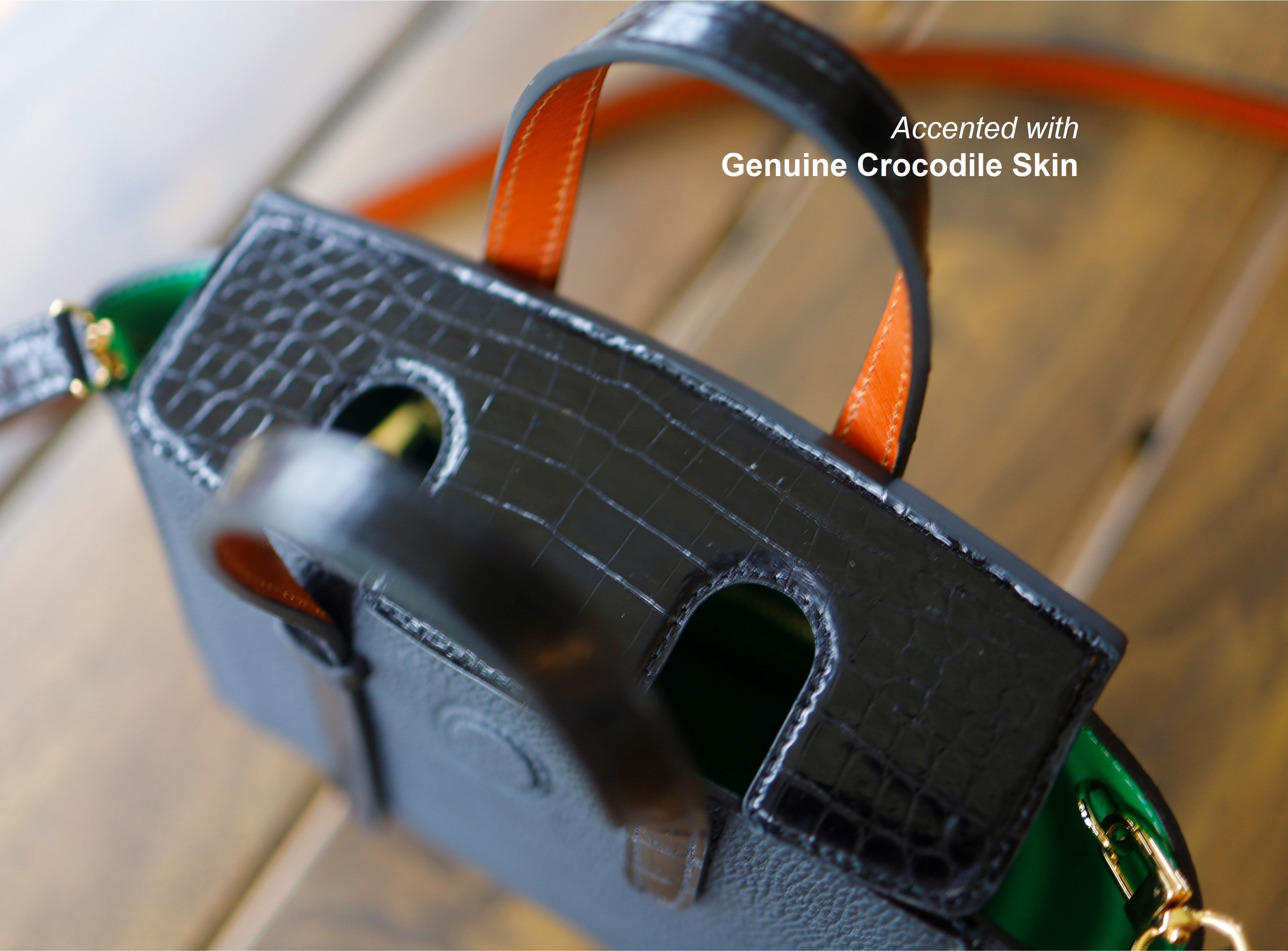 Fog 19 Bag (Crocodile Accent Edition)