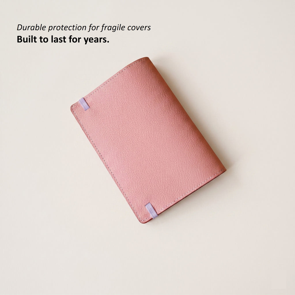 Custom Notebook Cover in Noblessa Leather for Midori, Hobonichi, and Moleskine