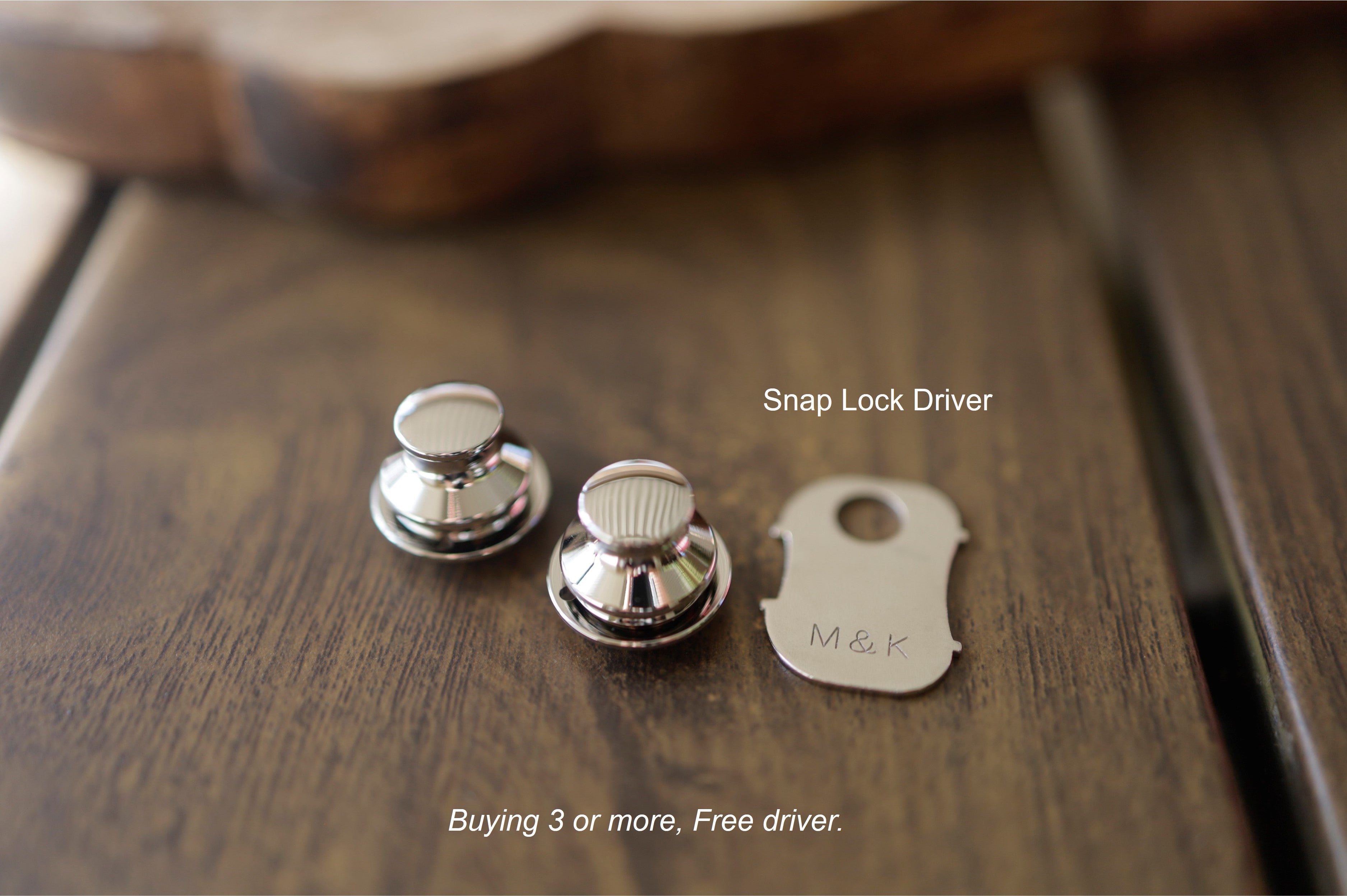 Snap Lock Closure (Silver)