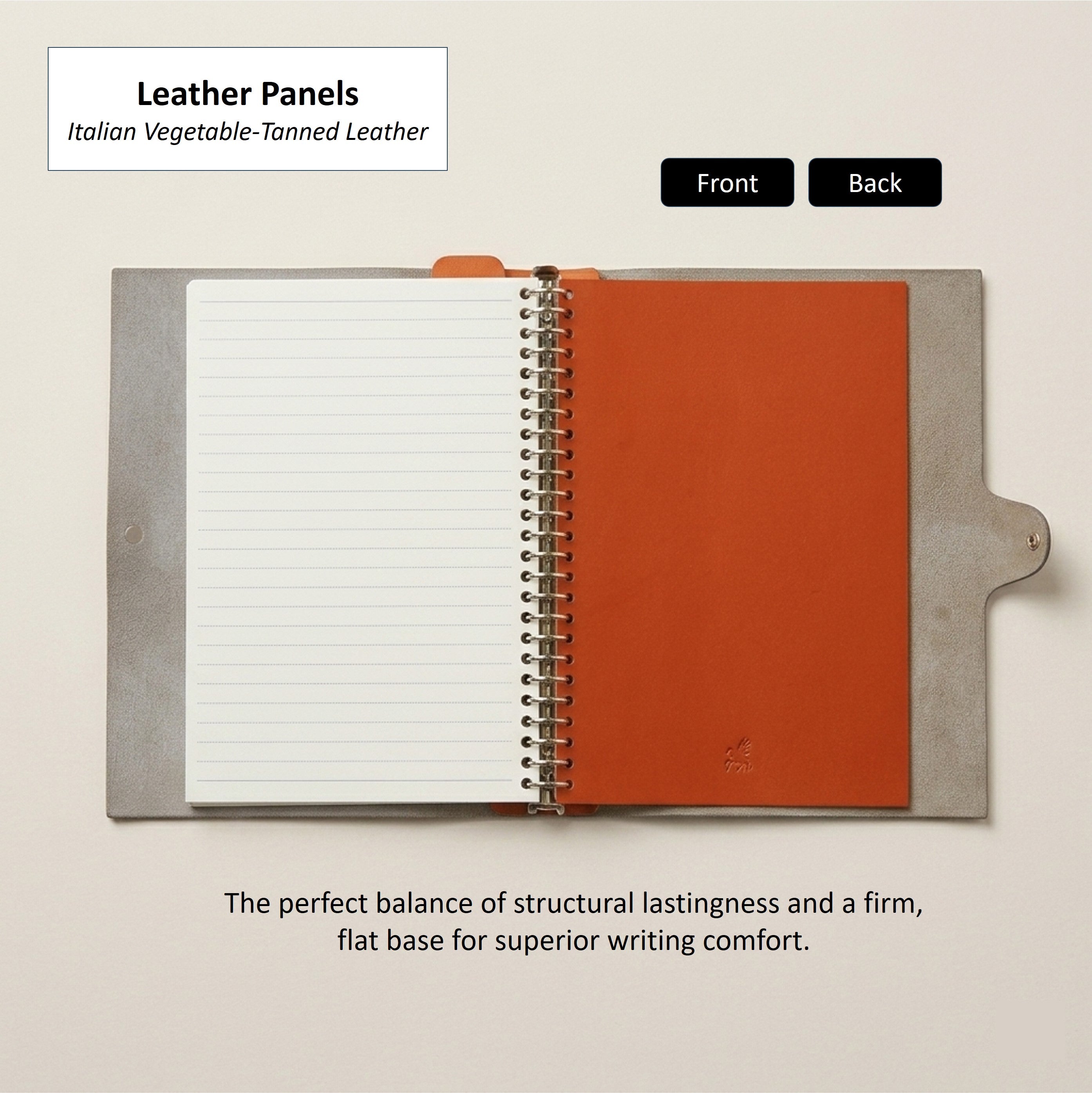 B5 Journal in  German Togo Leather