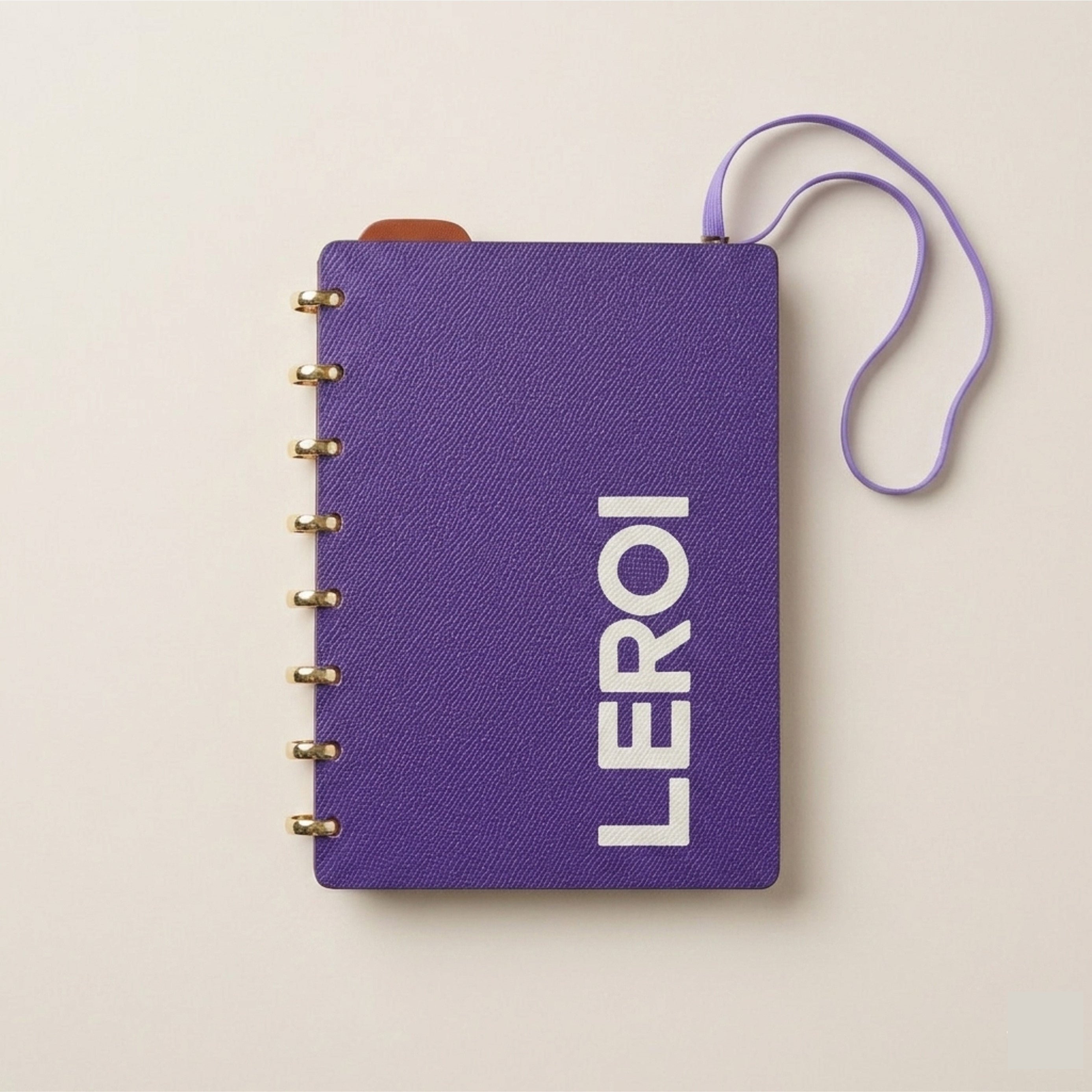 「SIGNATURE」Edition Discbound Planner in German Noblessa Leather