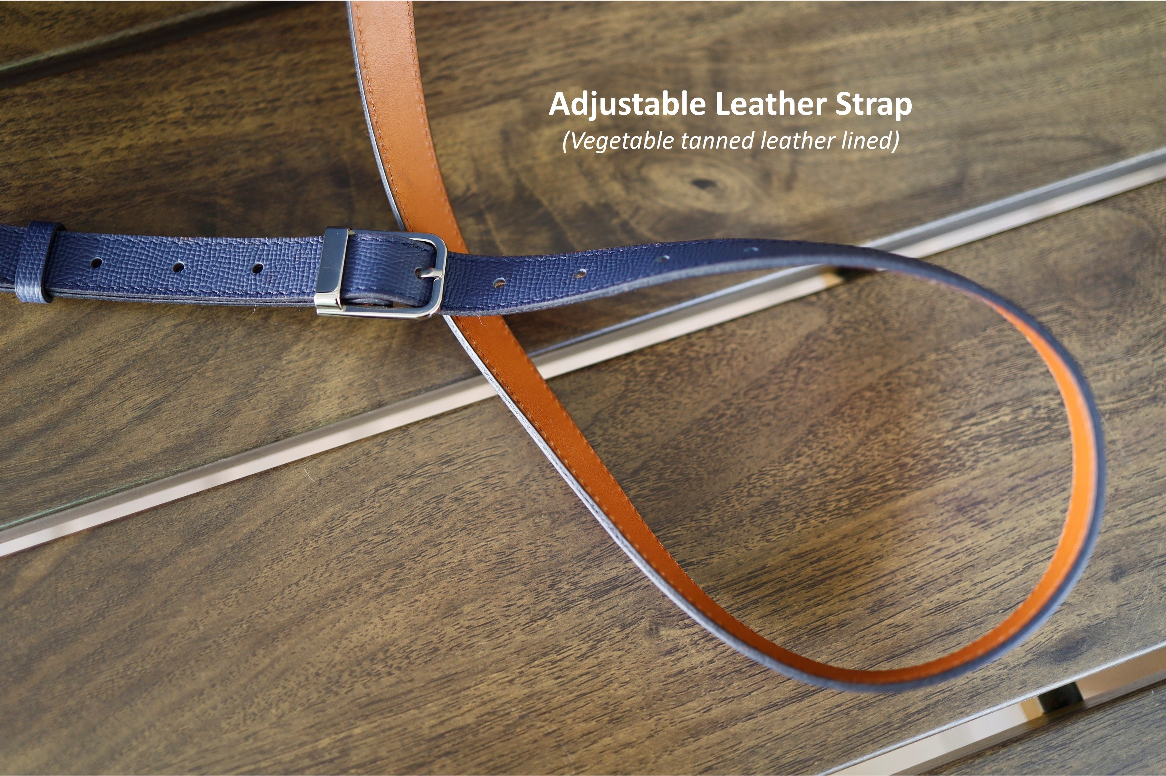 California with leather strap (Epsom Leather)