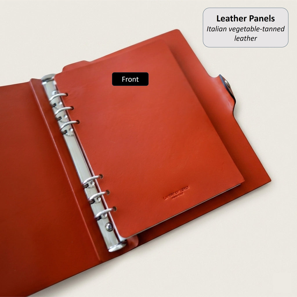 A6 Journal in German Noblessa Leather