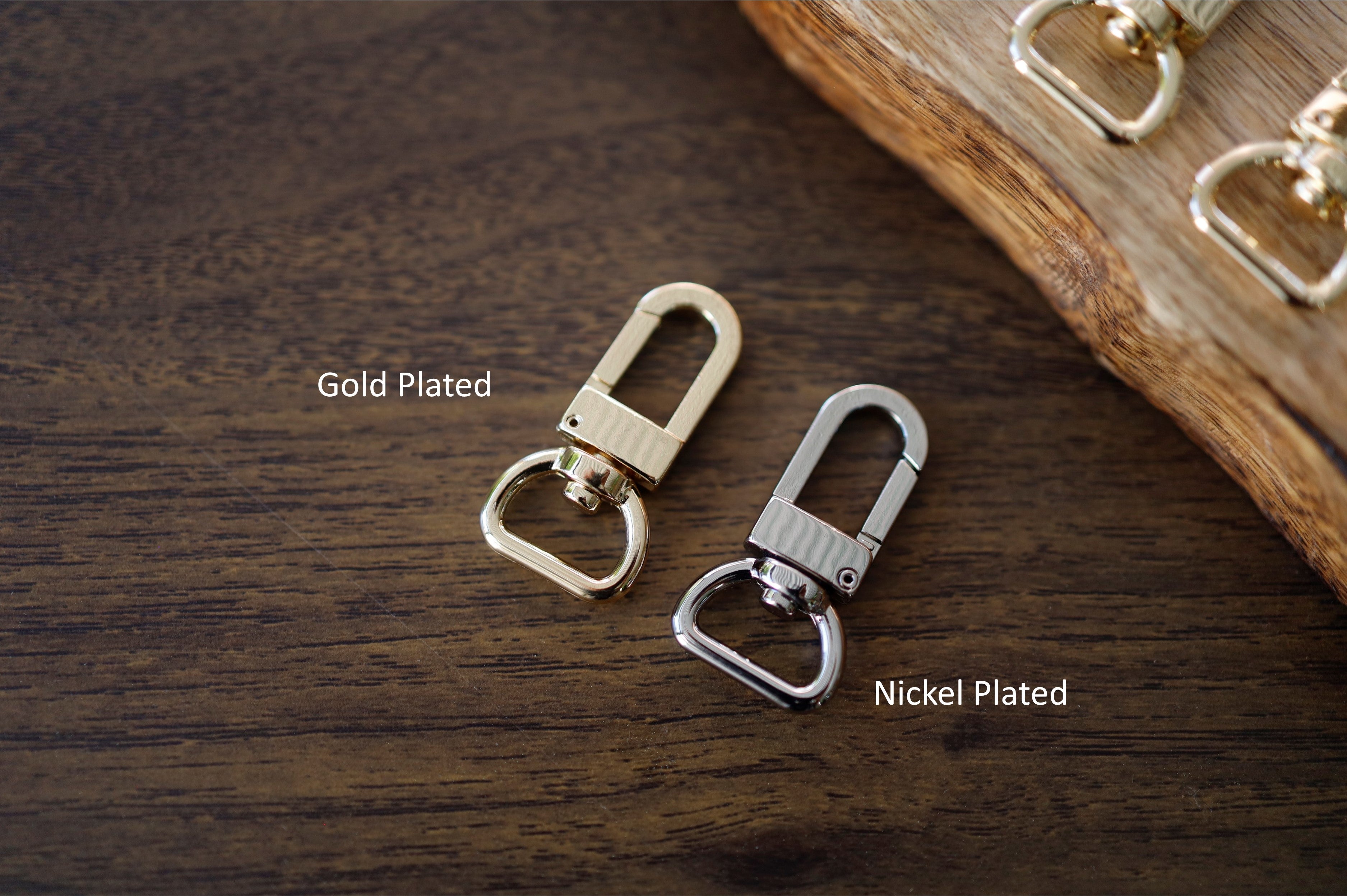 Swivel Clasps (Gold, 1.73” X 0.87”)