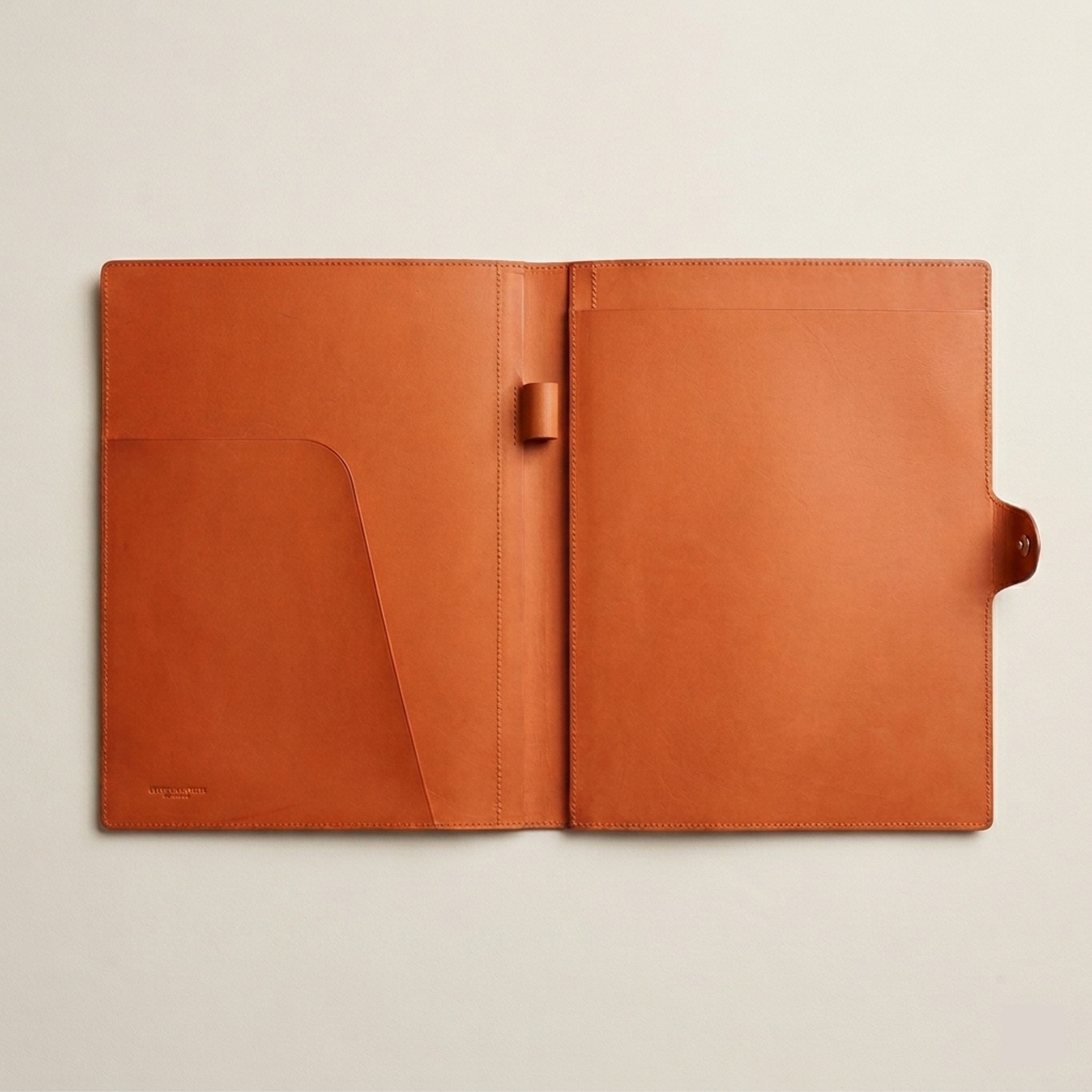 Letter Size Legal Pad Portfolio in German Noblessa Leather