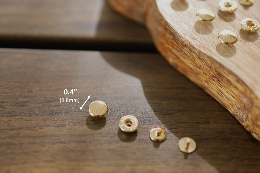 PRYM Snap Buttons (Gold/Silver/Brass)