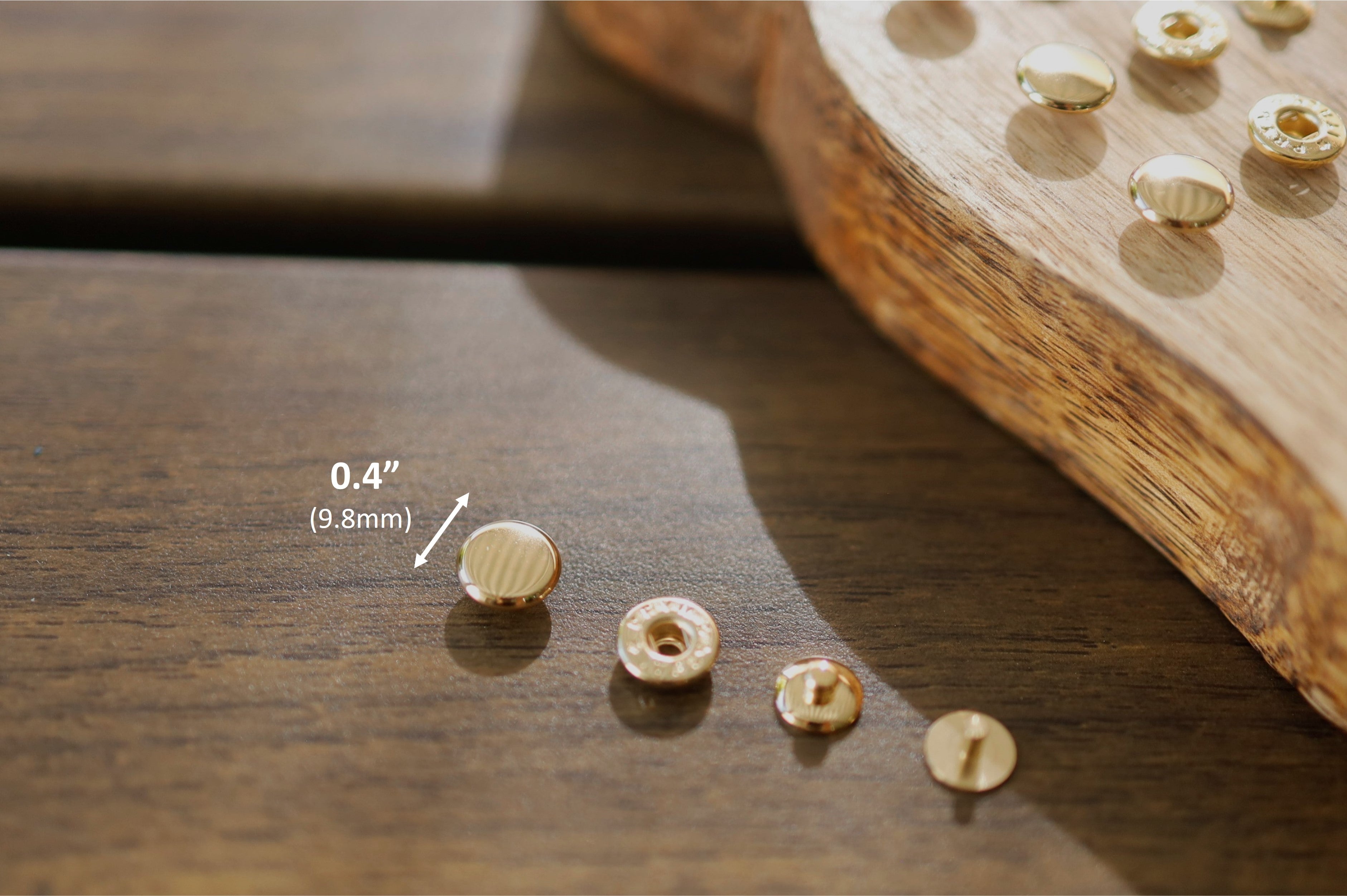 PRYM Snap Buttons (Gold/Silver/Brass)