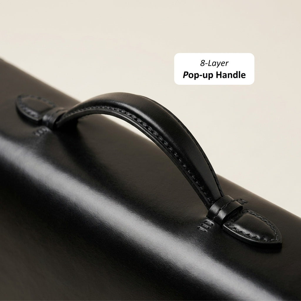 The Legacy: Bespoke Bridle Leather Briefcase