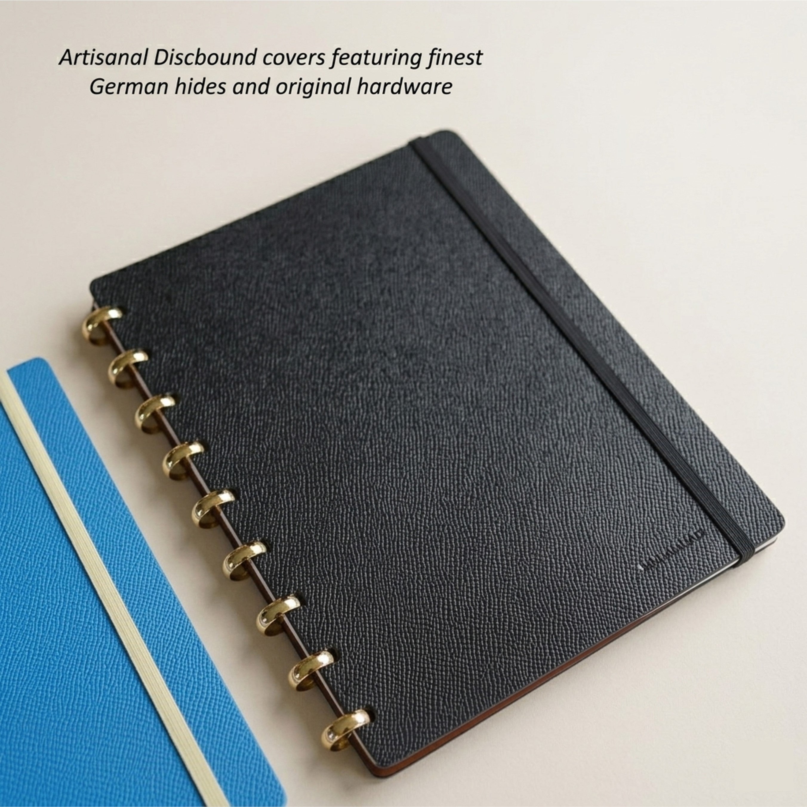 Discbound Planner in German Noblessa Leather