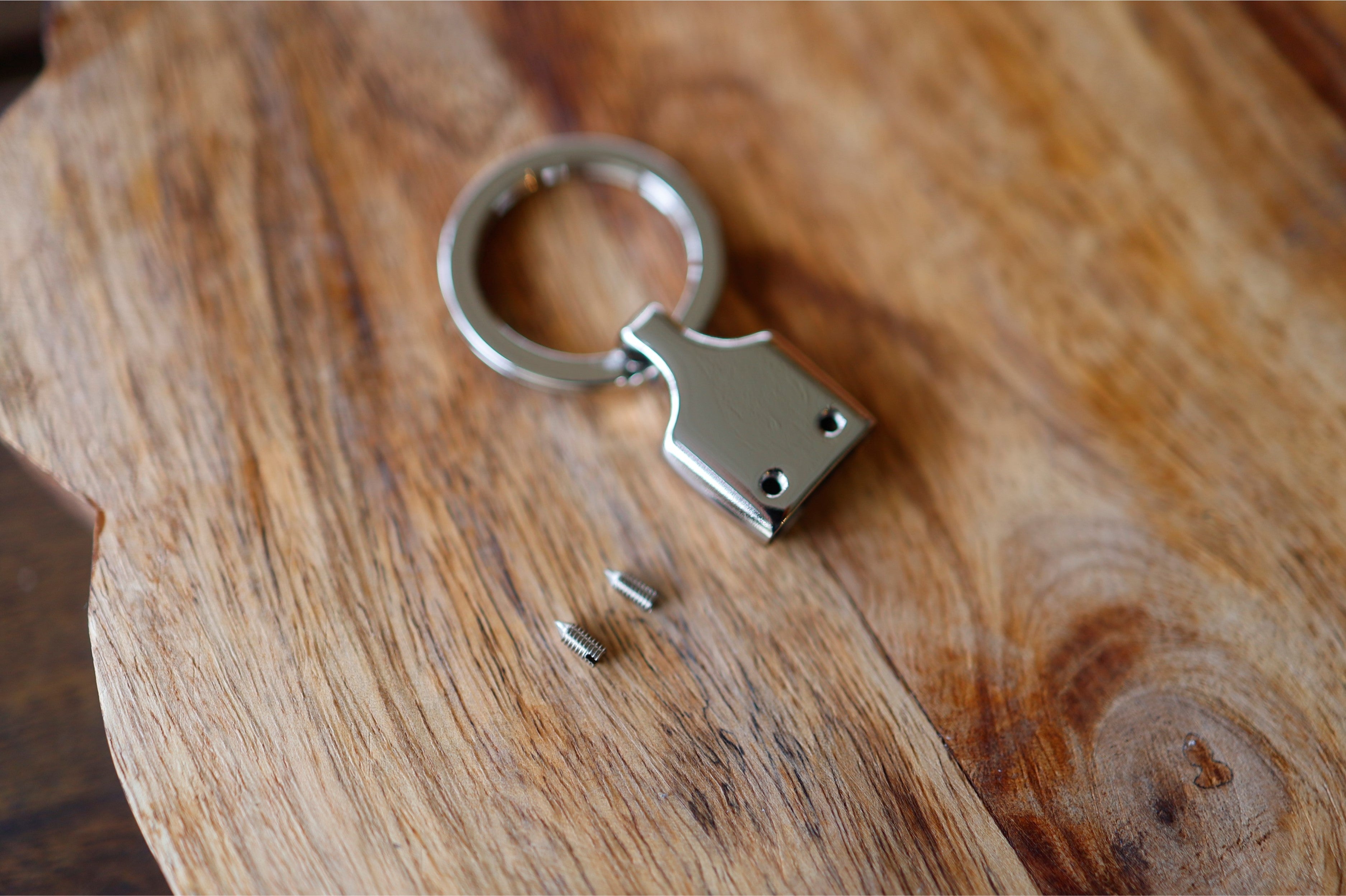 Key Fob Hardware (Gold/Nickel)