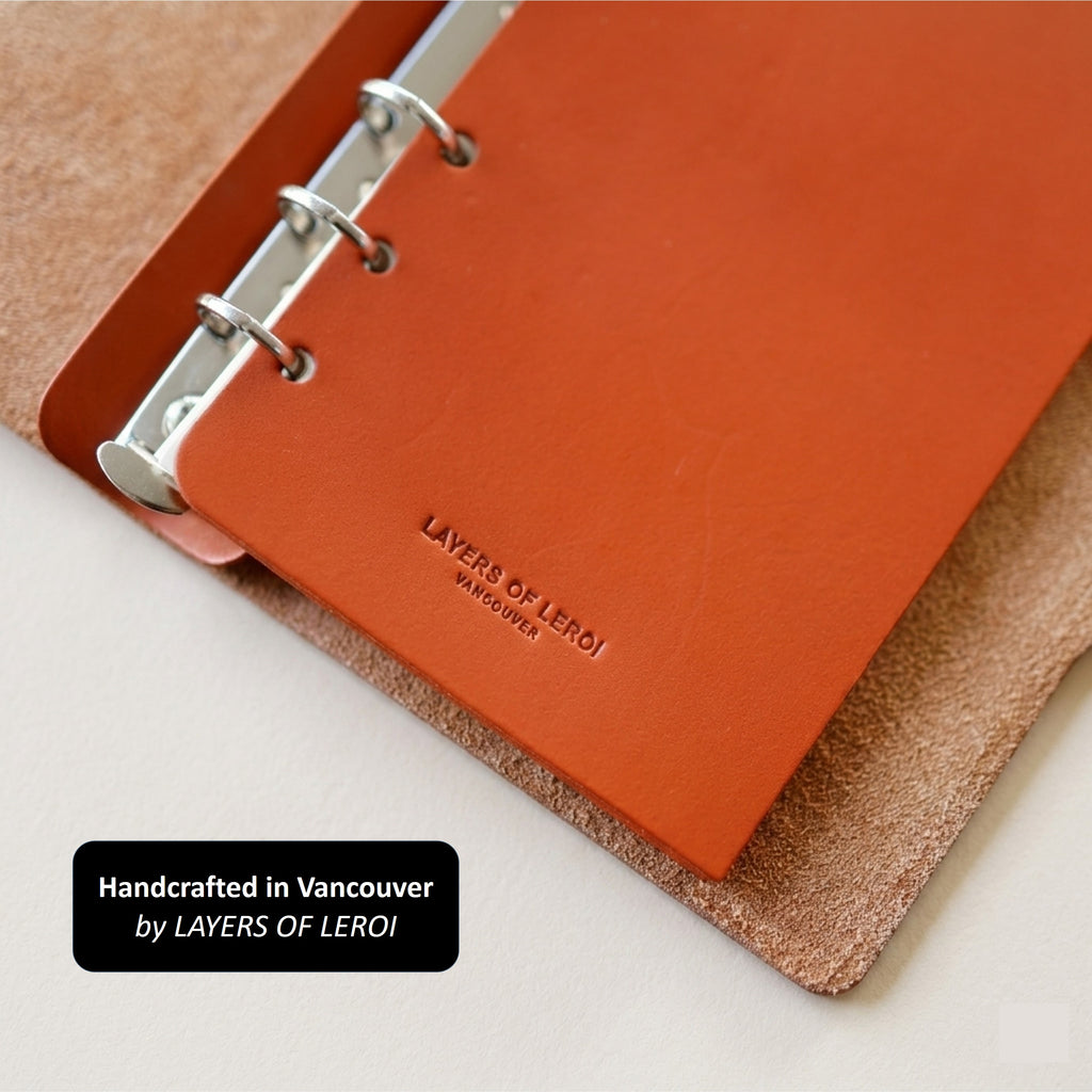 A6 Journal in German Togo Leather