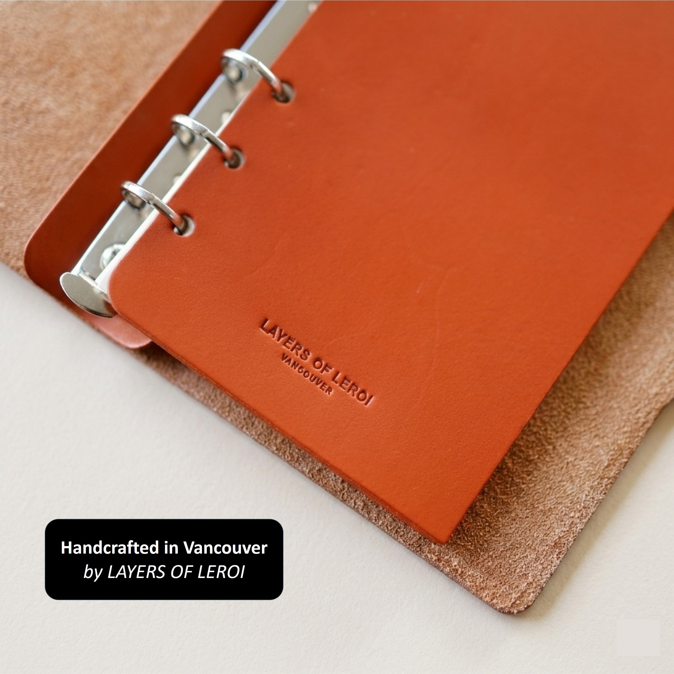 A6 Journal in German Togo Leather