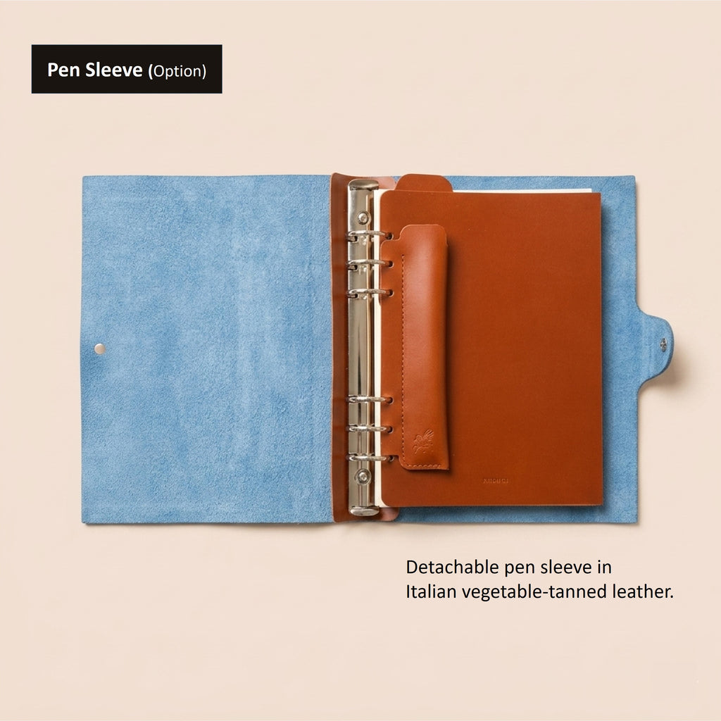 A5 Journal in German Noblessa Leather